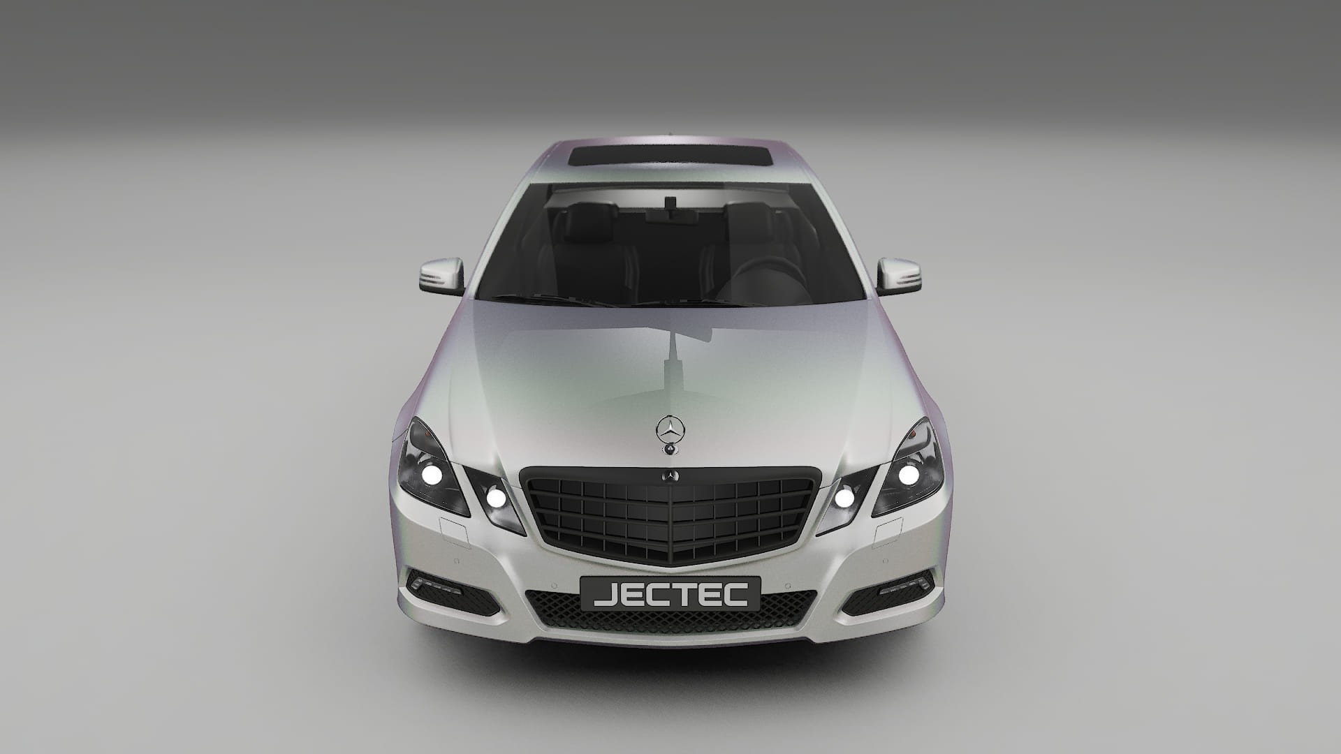 Mercedes E Class Sedan W212 Prefacelift pre LCI TPU Lakbeschermingsfolie | NEBULA Kleurveranderende PPF – Volledig Voorgesnede