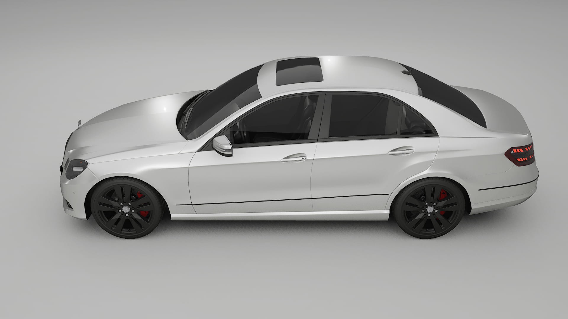 Mercedes E Class Sedan W212 Prefacelift pre LCI TPU Lakbeschermingsfolie | OPAL Kleurveranderende PPF – Volledig Voorgesneden 