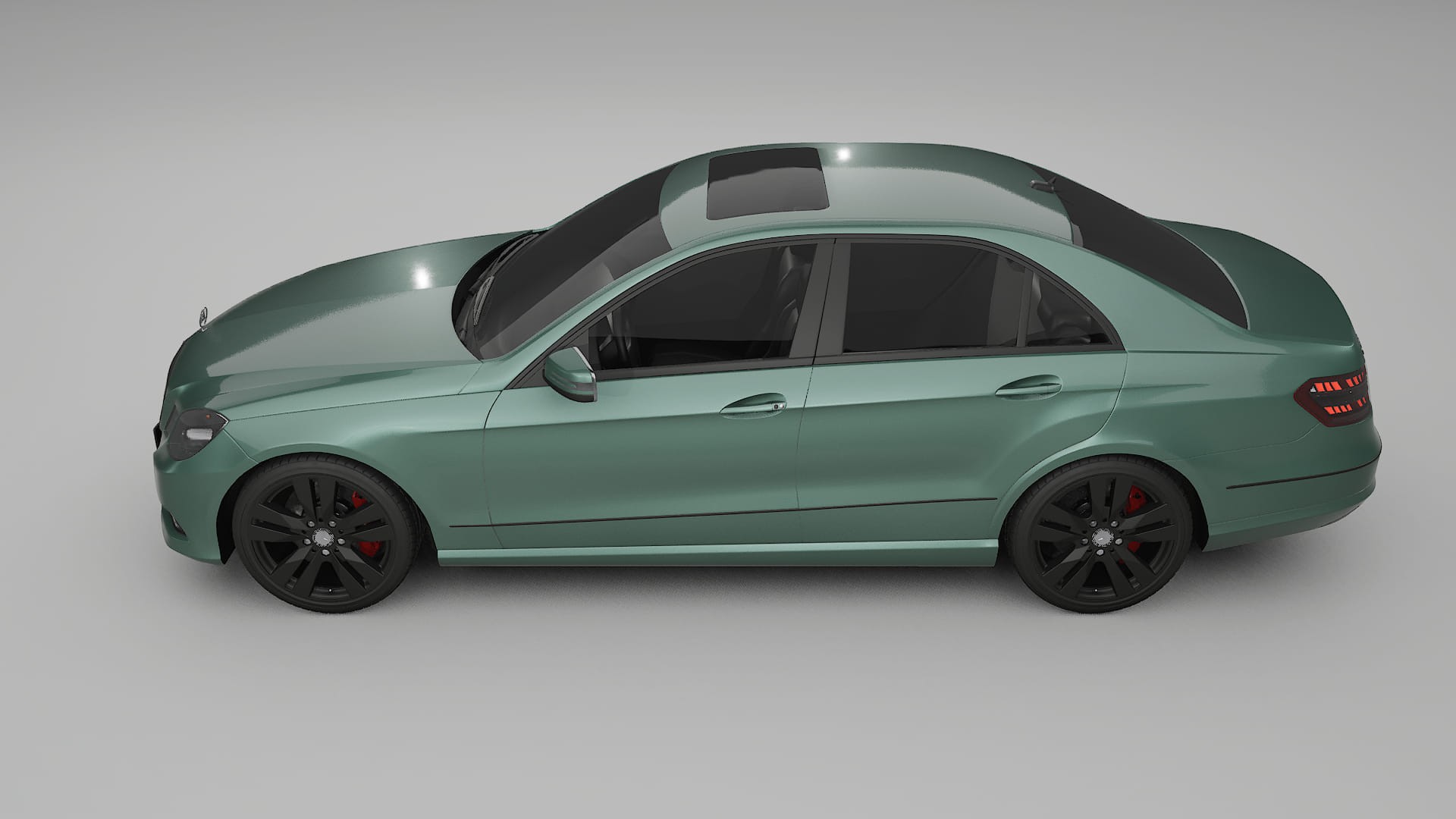 Mercedes E Class Sedan W212 Prefacelift pre LCI TPU Lakbeschermingsfolie | EVERGREEN Kleurveranderende PPF – Volledig Voorgesn