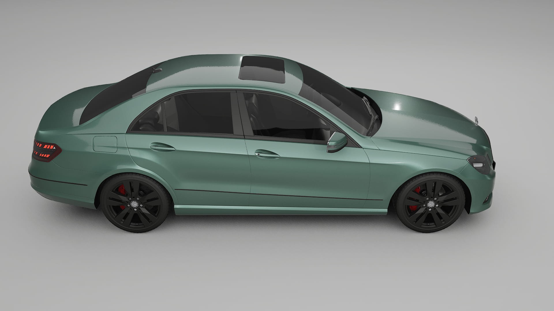 Mercedes E Class Sedan W212 Prefacelift pre LCI TPU Lakbeschermingsfolie | EVERGREEN Kleurveranderende PPF – Volledig Voorgesn