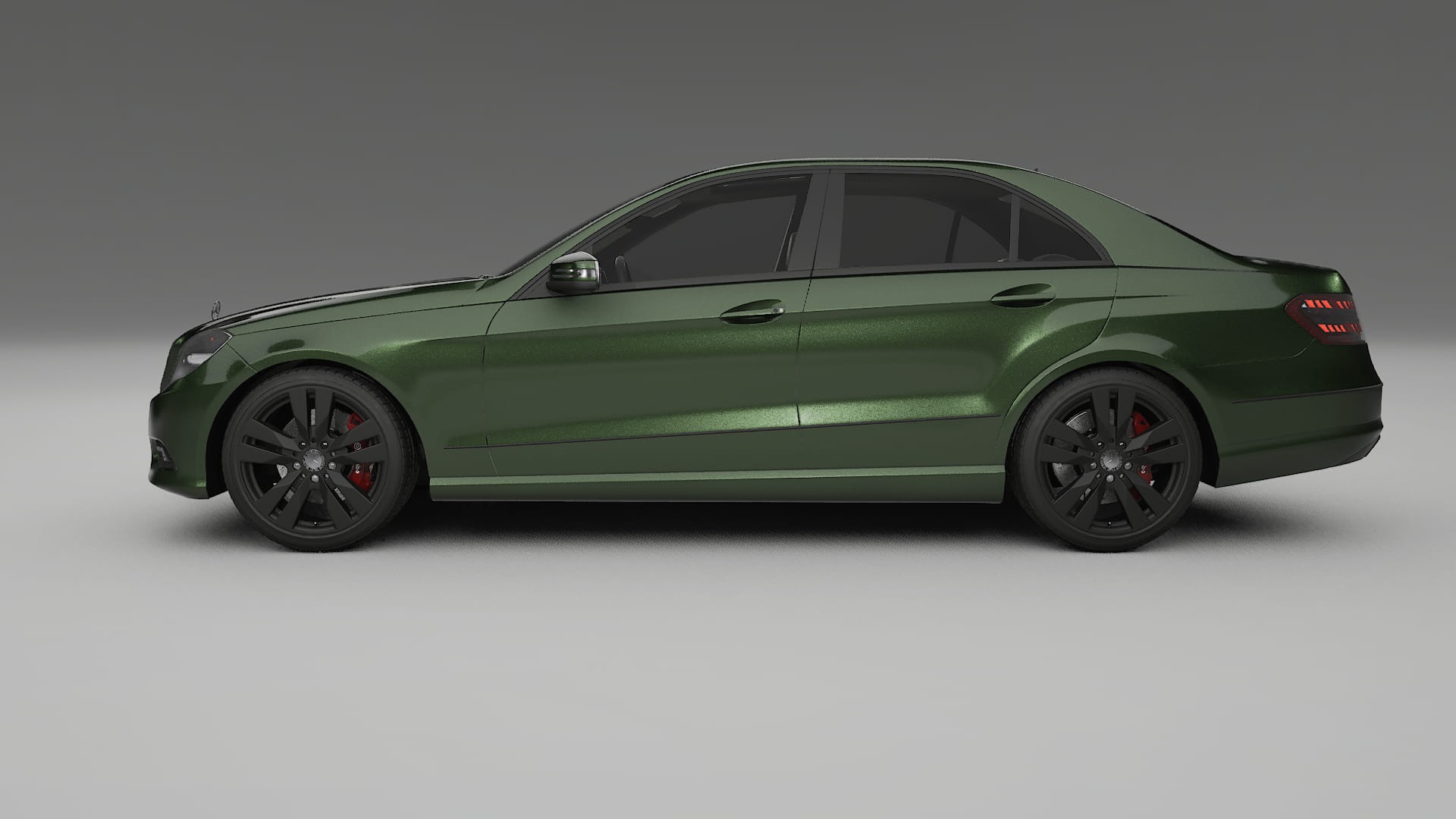 Mercedes E Class Sedan W212 Prefacelift pre LCI TPU Lakbeschermingsfolie | LAGOON Kleurveranderende PPF – Volledig Voorgesnede