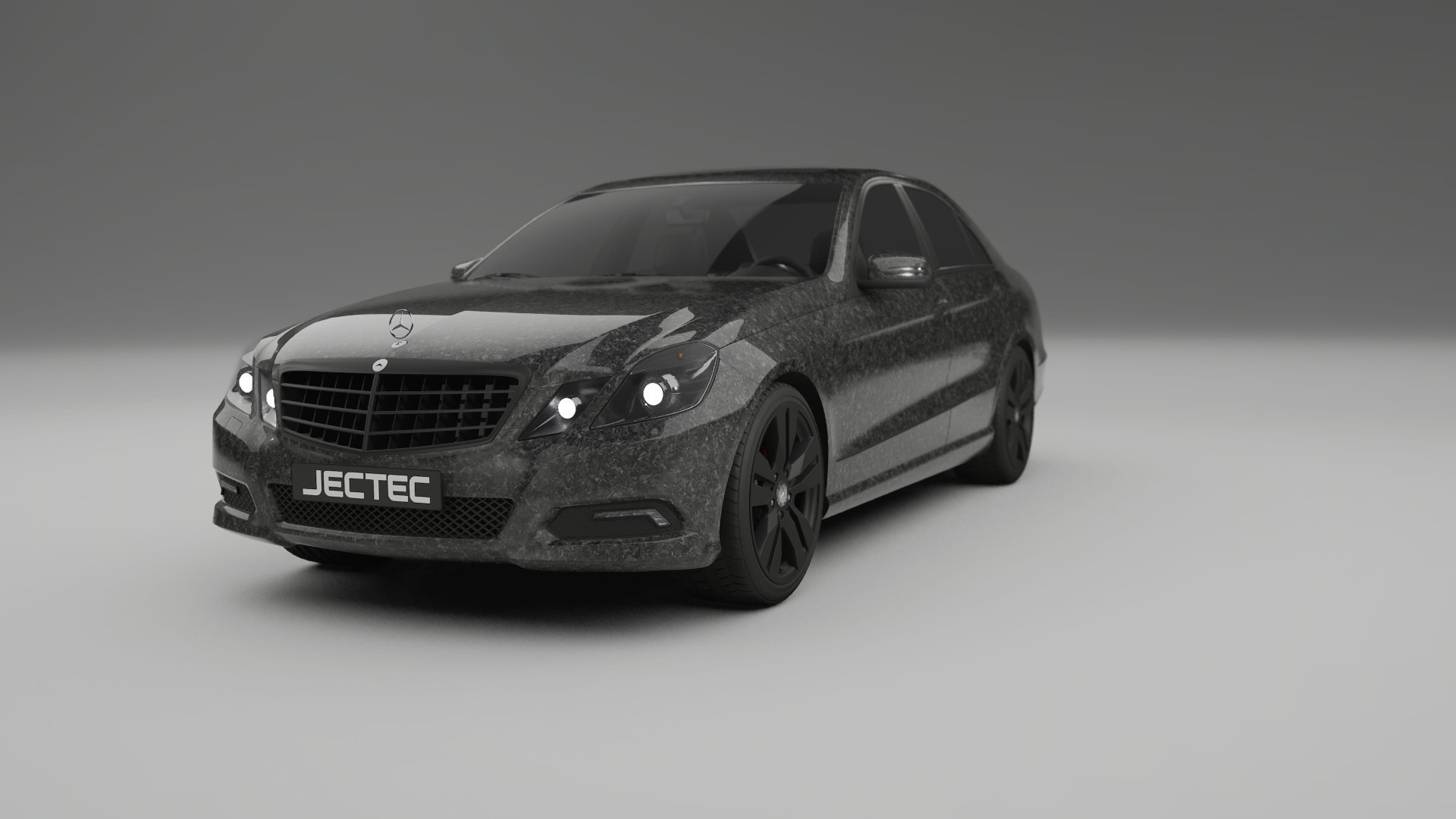 Mercedes E Class Sedan W212 Prefacelift pre LCI TPU Lakbeschermingsfolie | FORGED S Kleurveranderende PPF – Volledig Voorgesne 2