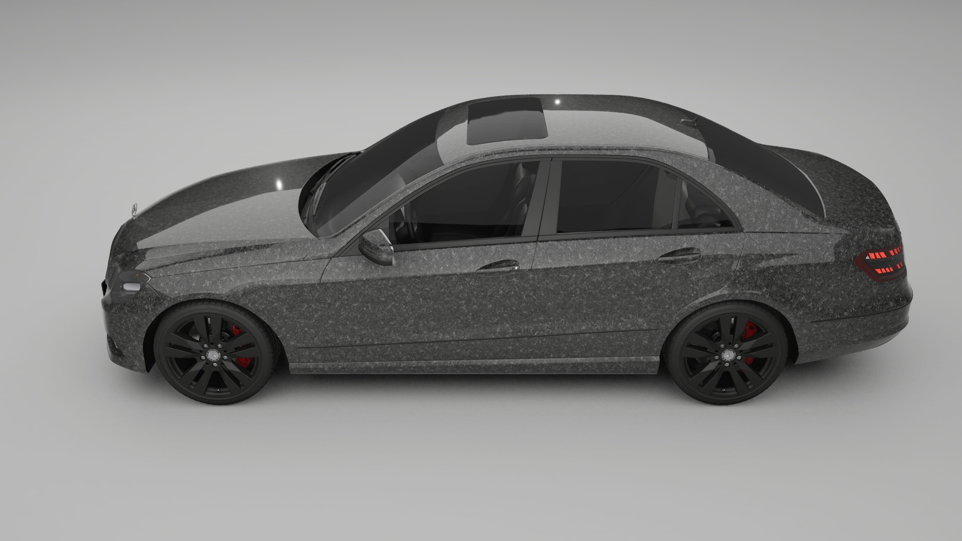 Mercedes E Class Sedan W212 Prefacelift pre LCI TPU Lakbeschermingsfolie | FORGED S Kleurveranderende PPF – Volledig Voorgesne