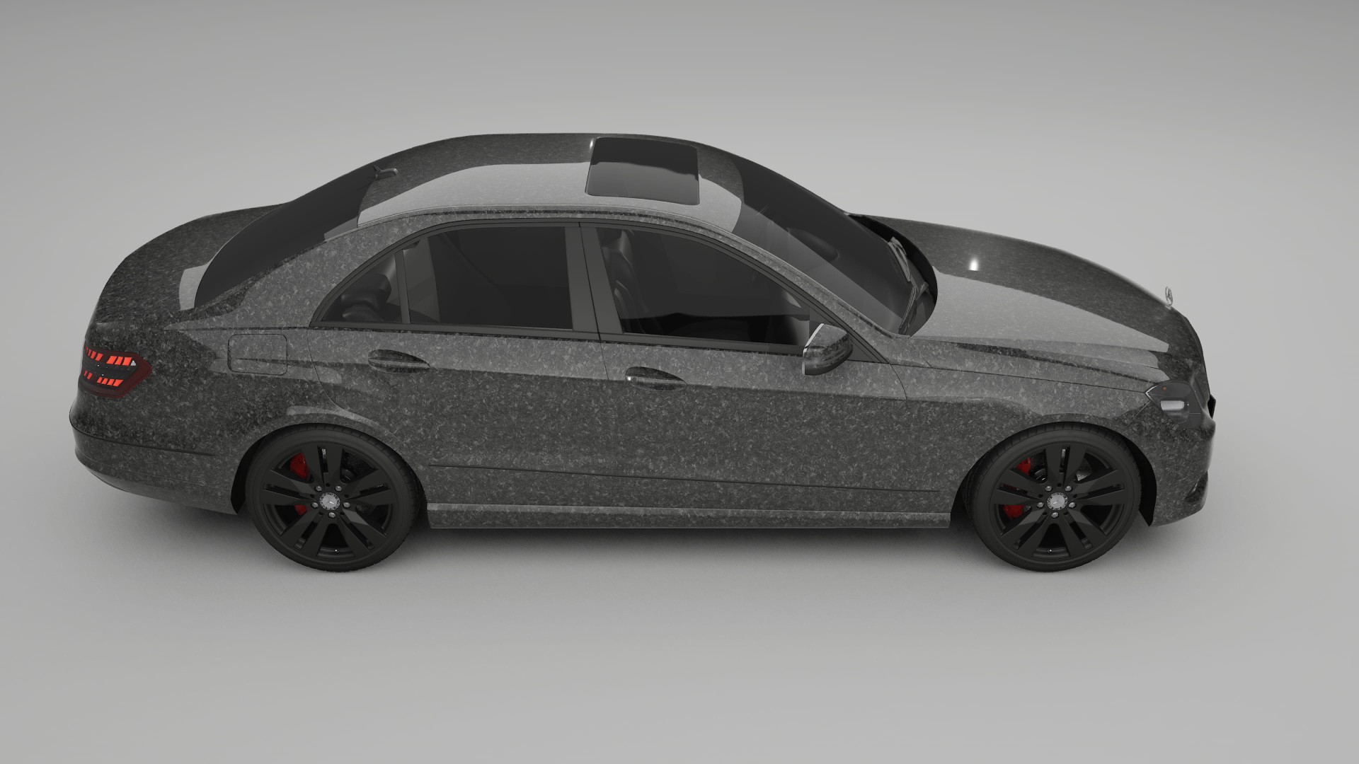 Mercedes E Class Sedan W212 Prefacelift pre LCI TPU Lakbeschermingsfolie | FORGED S Kleurveranderende PPF – Volledig Voorgesne