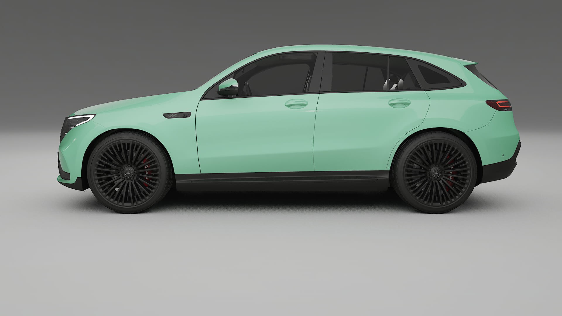 Mercedes EQC AMG TPU Lakbeschermingsfolie | DUSTY Kleurveranderende PPF – Volledig Voorgesneden Kit