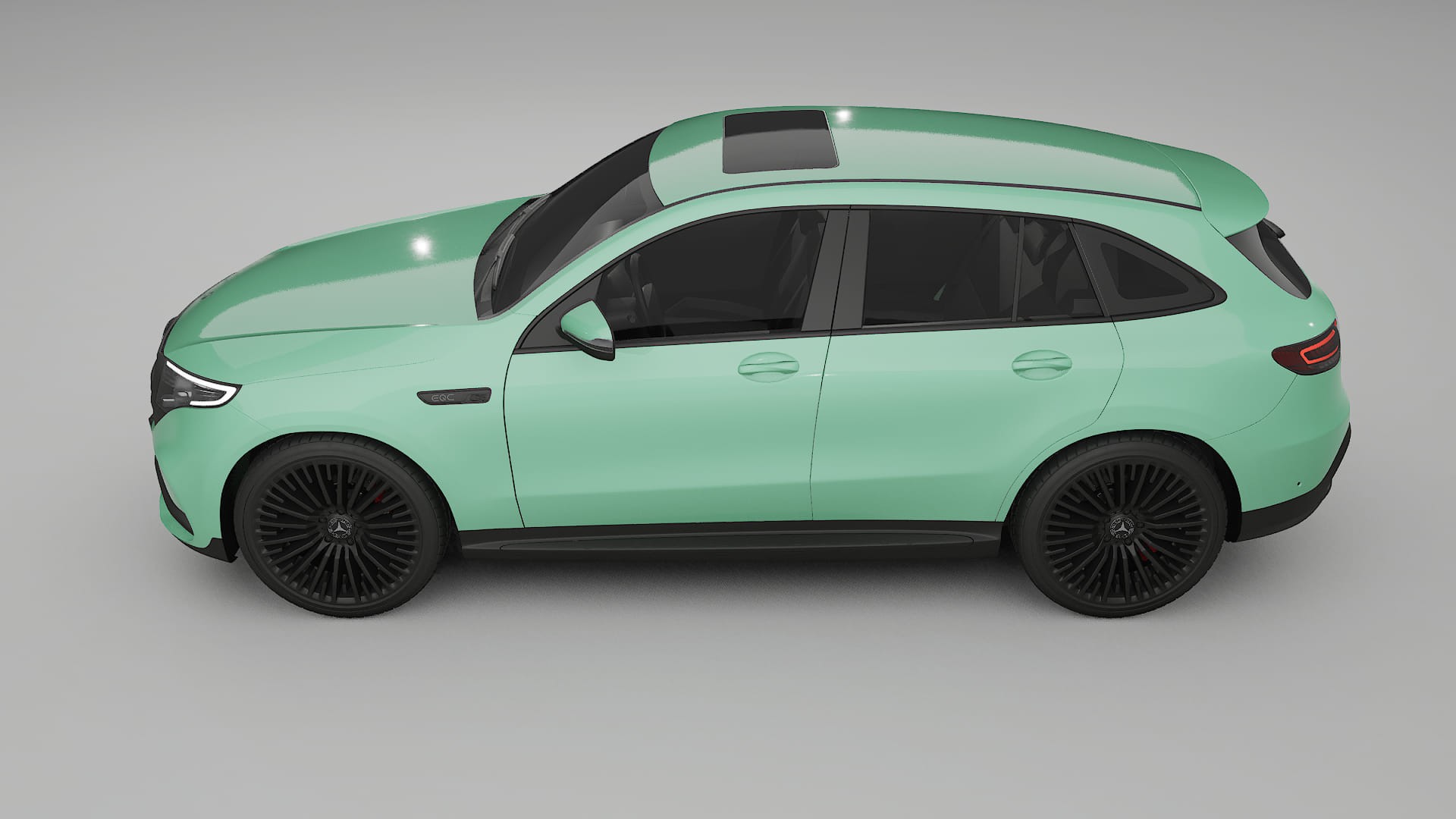 Mercedes EQC AMG TPU Lakbeschermingsfolie | DUSTY Kleurveranderende PPF – Volledig Voorgesneden Kit