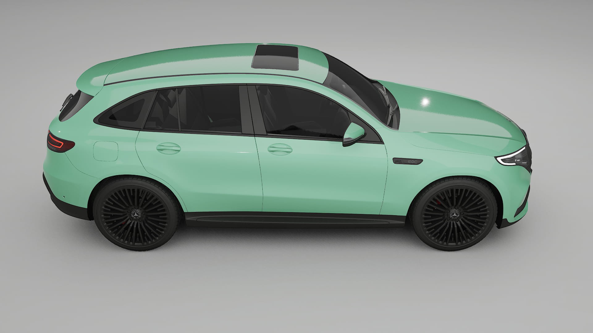 Mercedes EQC AMG TPU Lakbeschermingsfolie | DUSTY Kleurveranderende PPF – Volledig Voorgesneden Kit
