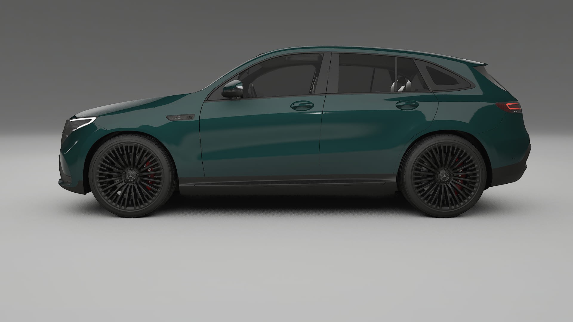 Mercedes EQC AMG TPU Lakbeschermingsfolie | INFERNO Kleurveranderende PPF – Volledig Voorgesneden Kit