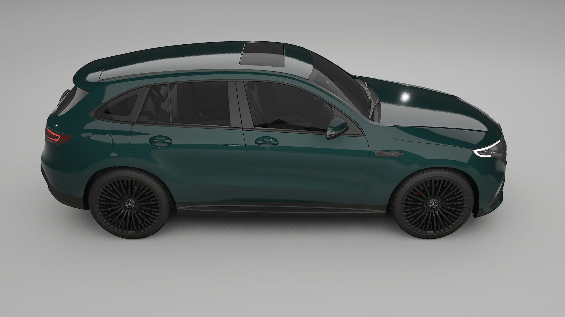 Mercedes EQC AMG TPU Lakbeschermingsfolie | INFERNO Kleurveranderende PPF – Volledig Voorgesneden Kit