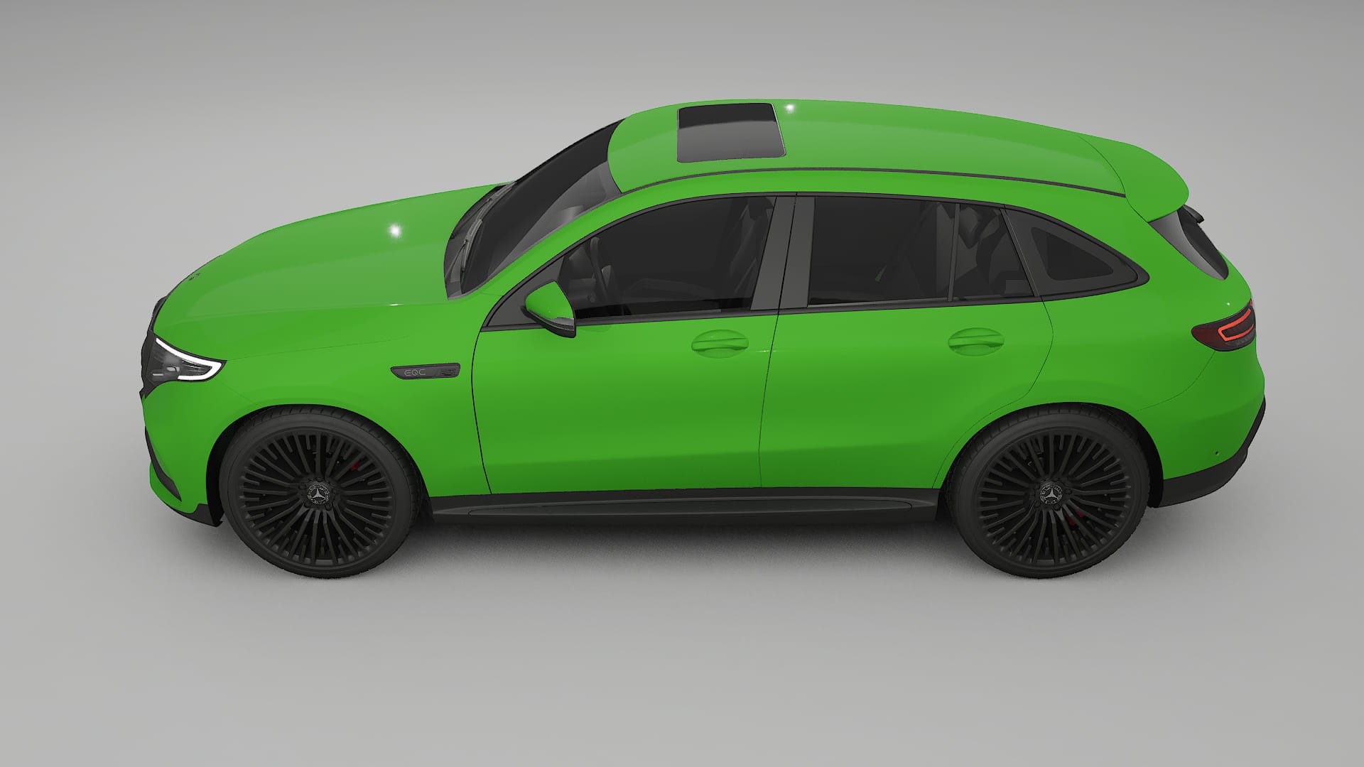 Mercedes EQC AMG TPU Lakbeschermingsfolie | VENOM Kleurveranderende PPF – Volledig Voorgesneden Kit