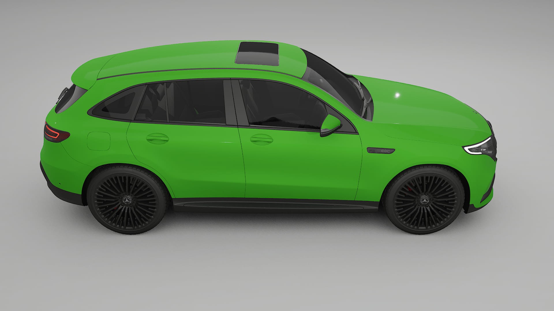 Mercedes EQC AMG TPU Lakbeschermingsfolie | VENOM Kleurveranderende PPF – Volledig Voorgesneden Kit