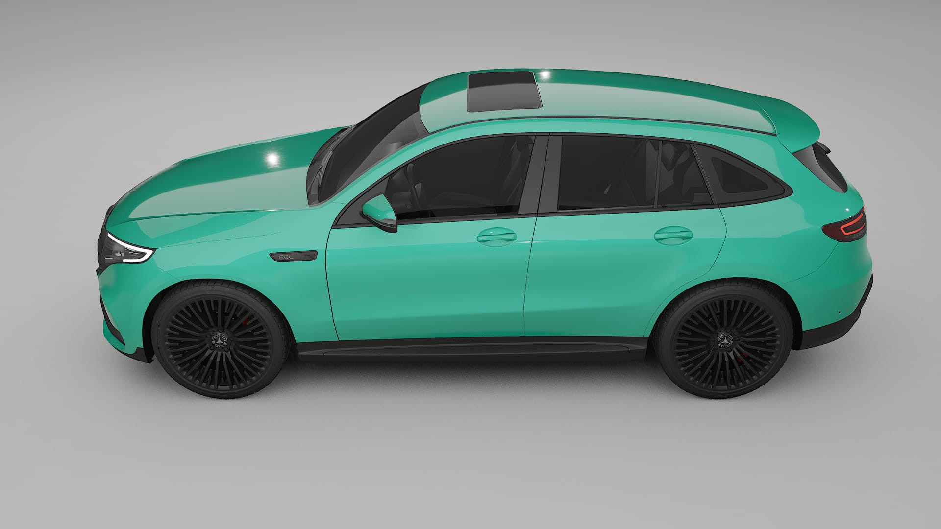 Mercedes EQC AMG TPU Lakbeschermingsfolie | JEWEL Kleurveranderende PPF – Volledig Voorgesneden Kit