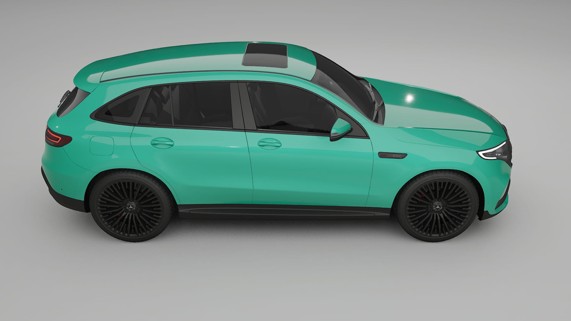 Mercedes EQC AMG TPU Lakbeschermingsfolie | JEWEL Kleurveranderende PPF – Volledig Voorgesneden Kit