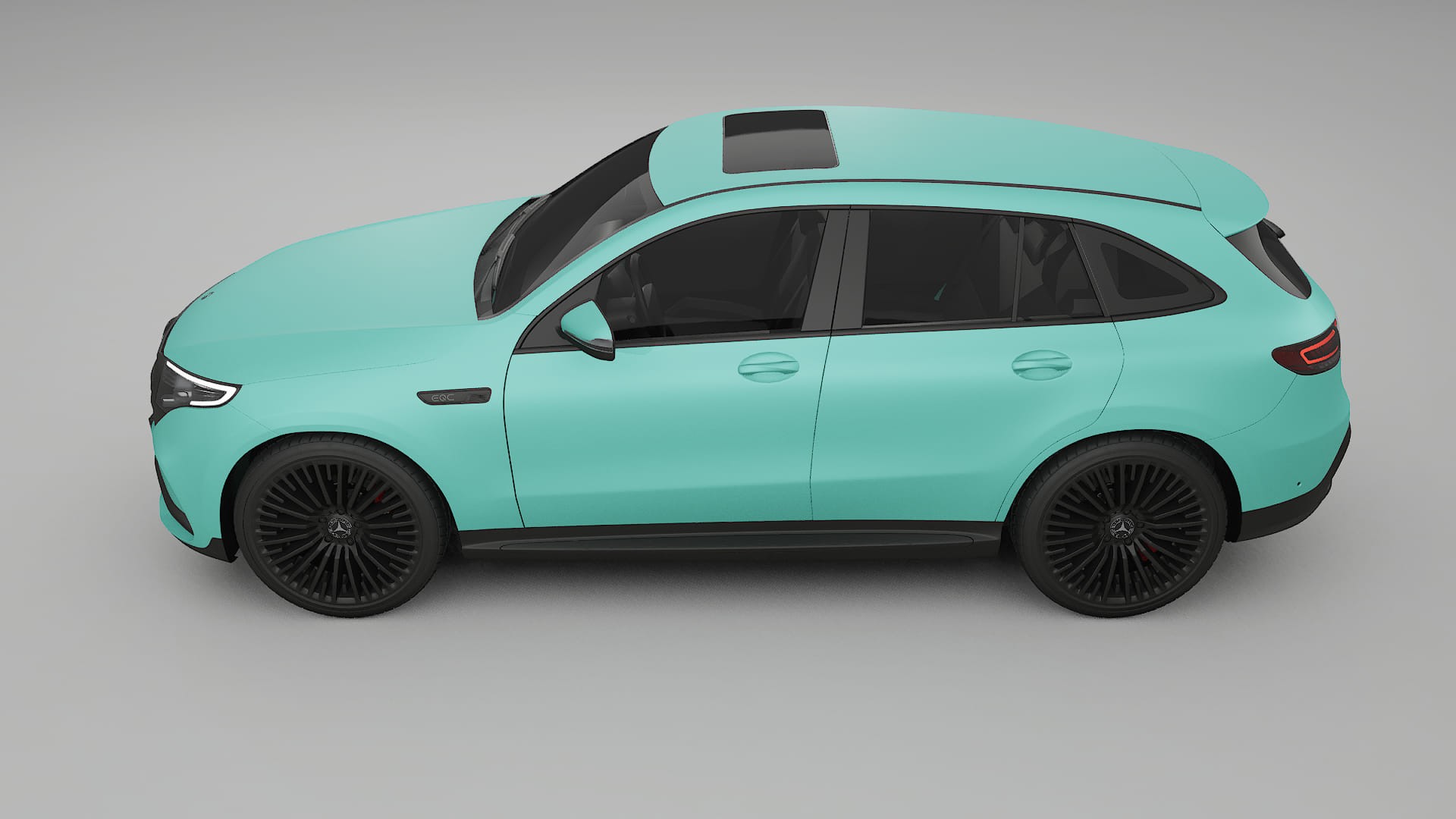 Mercedes EQC AMG TPU Lakbeschermingsfolie | FROST Kleurveranderende PPF – Volledig Voorgesneden Kit