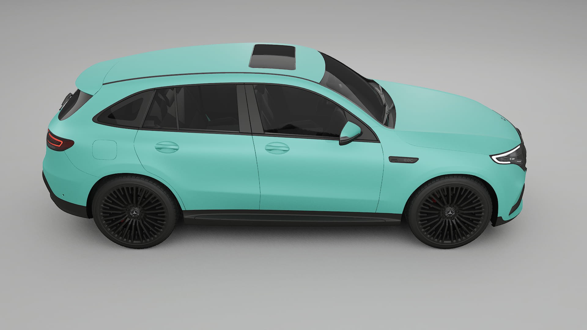 Mercedes EQC AMG TPU Lakbeschermingsfolie | FROST Kleurveranderende PPF – Volledig Voorgesneden Kit