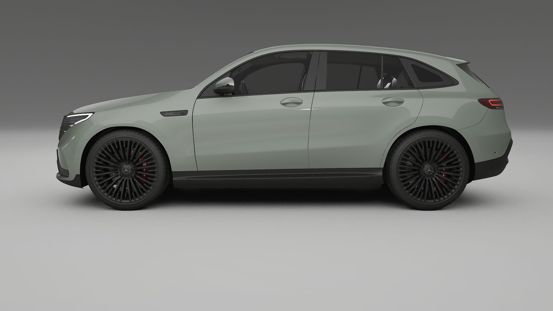 Mercedes EQC AMG TPU Lakbeschermingsfolie | SLATE Kleurveranderende PPF – Volledig Voorgesneden Kit