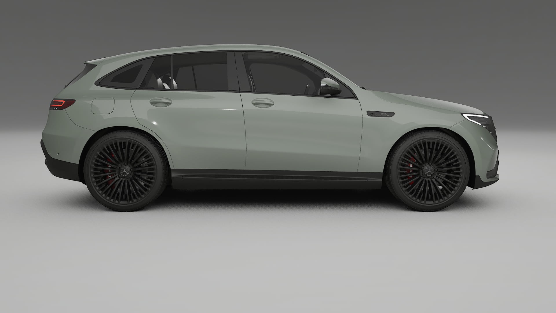 Mercedes EQC AMG TPU Lakbeschermingsfolie | SLATE Kleurveranderende PPF – Volledig Voorgesneden Kit