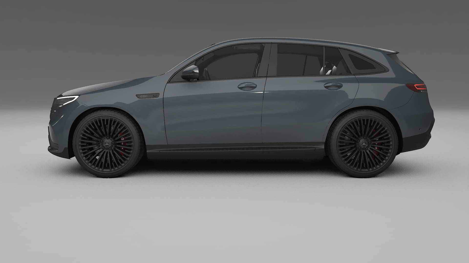 Mercedes EQC AMG TPU Lakbeschermingsfolie | GRANITE Kleurveranderende PPF – Volledig Voorgesneden Kit