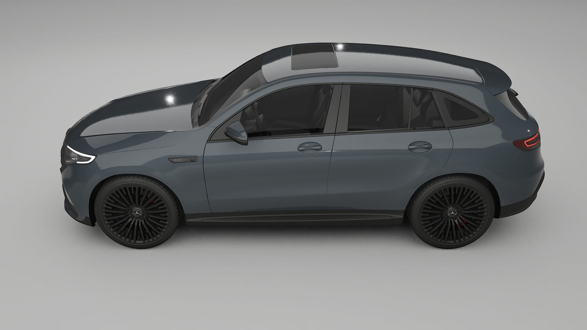 Mercedes EQC AMG TPU Lakbeschermingsfolie | GRANITE Kleurveranderende PPF – Volledig Voorgesneden Kit