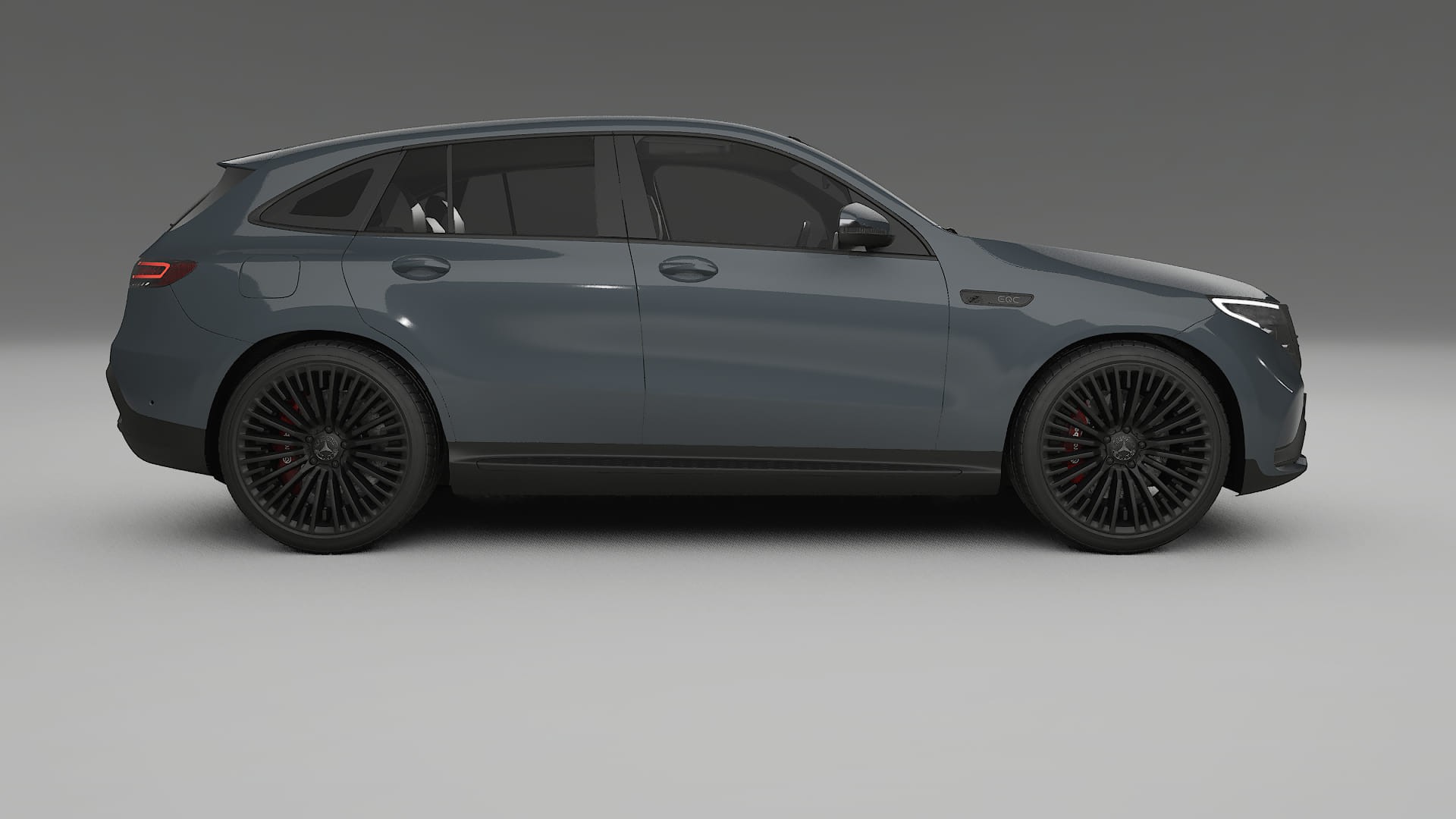 Mercedes EQC AMG TPU Lakbeschermingsfolie | GRANITE Kleurveranderende PPF – Volledig Voorgesneden Kit