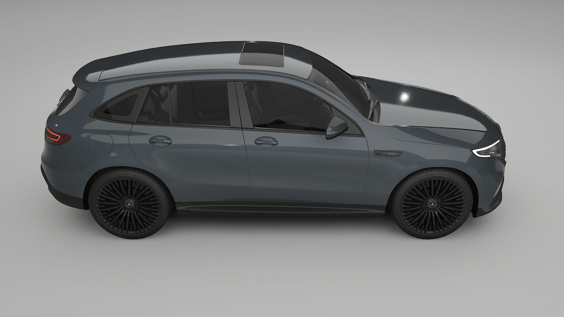 Mercedes EQC AMG TPU Lakbeschermingsfolie | GRANITE Kleurveranderende PPF – Volledig Voorgesneden Kit