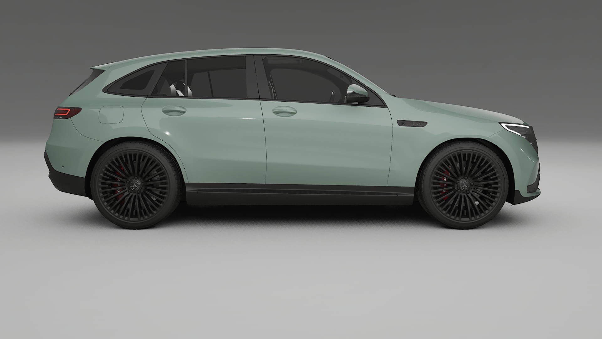 Mercedes EQC AMG TPU Lakbeschermingsfolie | CINDER Kleurveranderende PPF – Volledig Voorgesneden Kit