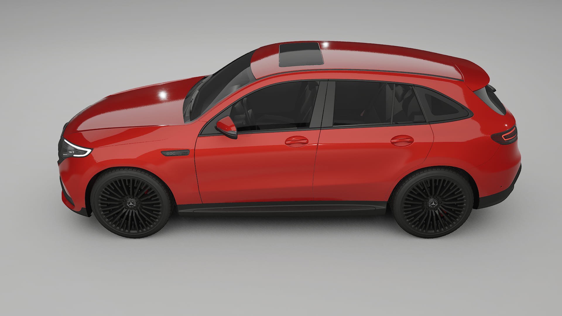 Mercedes EQC AMG TPU Lakbeschermingsfolie | BLAZE Kleurveranderende PPF – Volledig Voorgesneden Kit