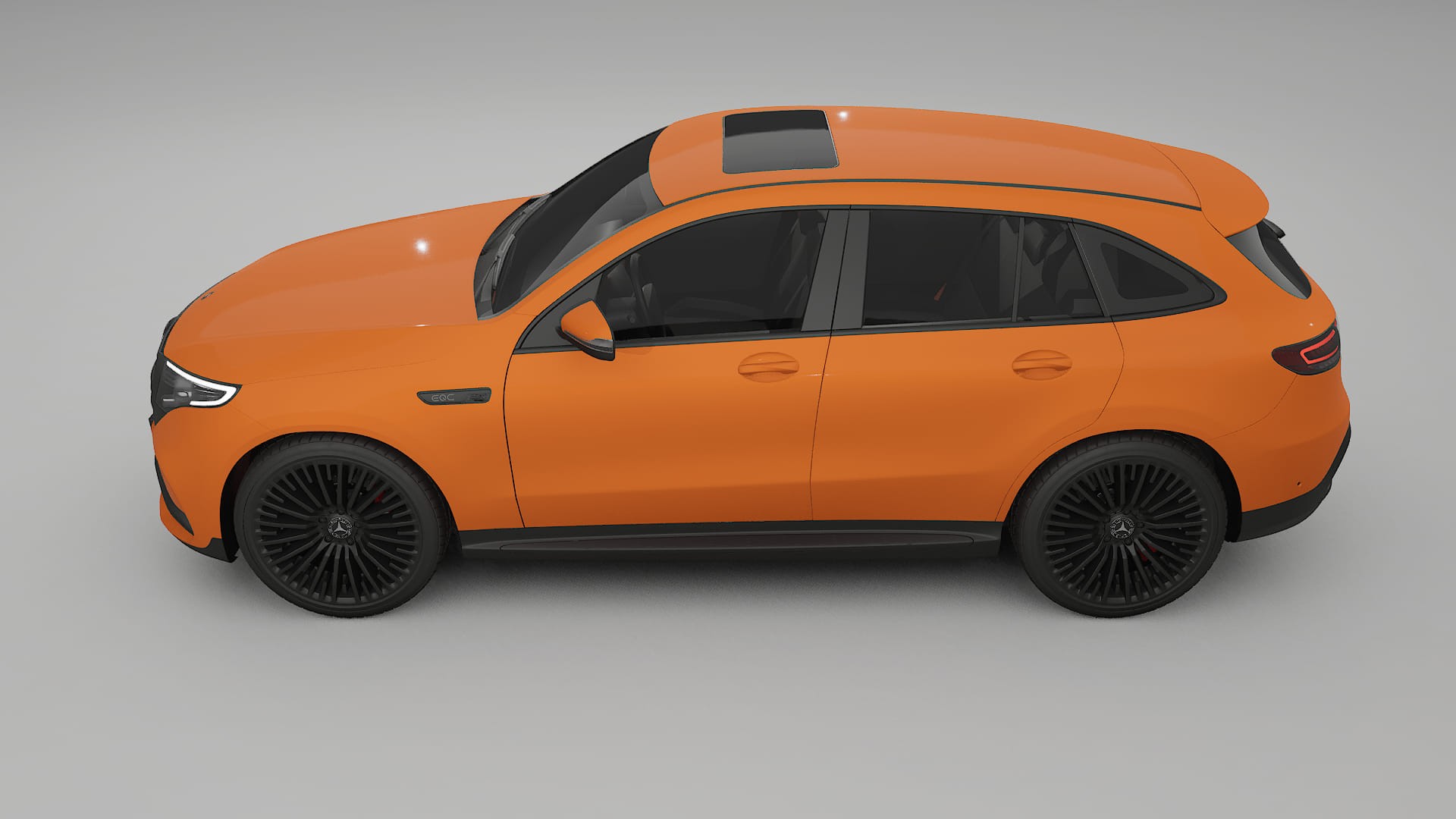 Mercedes EQC AMG TPU Lakbeschermingsfolie | ROCKET Kleurveranderende PPF – Volledig Voorgesneden Kit