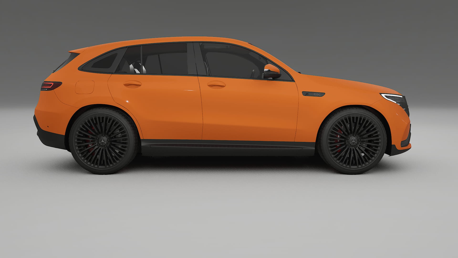 Mercedes EQC AMG TPU Lakbeschermingsfolie | ROCKET Kleurveranderende PPF – Volledig Voorgesneden Kit