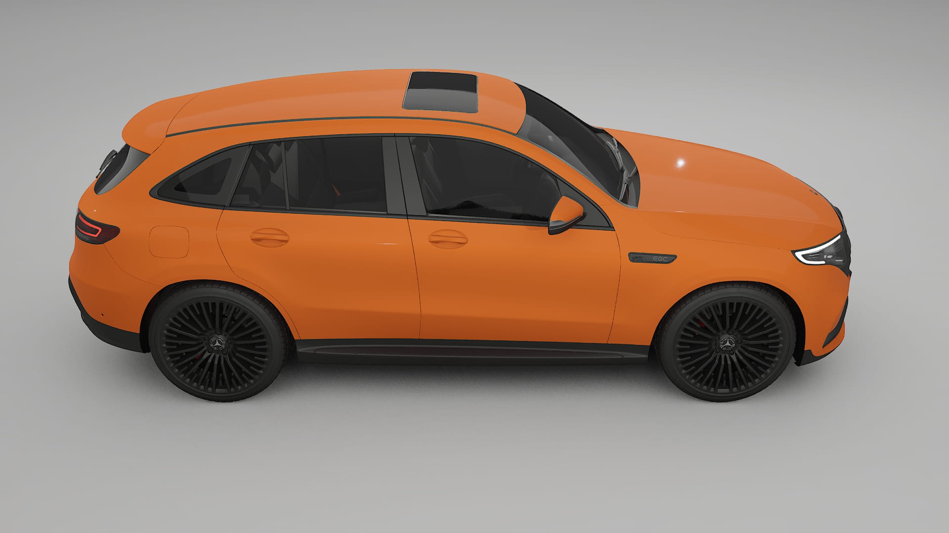 Mercedes EQC AMG TPU Lakbeschermingsfolie | ROCKET Kleurveranderende PPF – Volledig Voorgesneden Kit