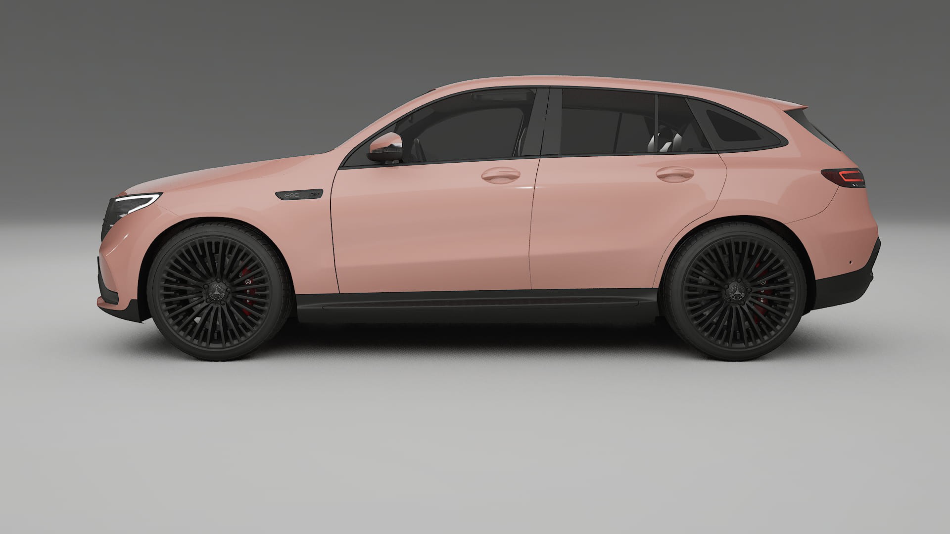 Mercedes EQC AMG TPU Lakbeschermingsfolie | BLUSH Kleurveranderende PPF – Volledig Voorgesneden Kit