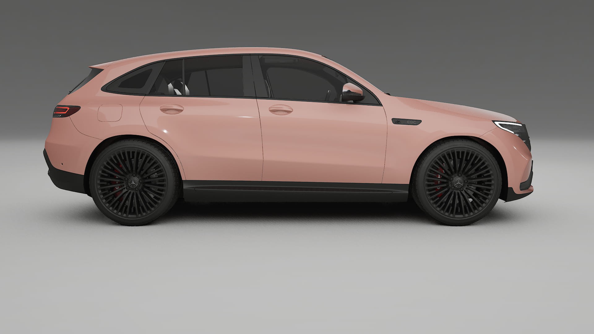 Mercedes EQC AMG TPU Lakbeschermingsfolie | BLUSH Kleurveranderende PPF – Volledig Voorgesneden Kit