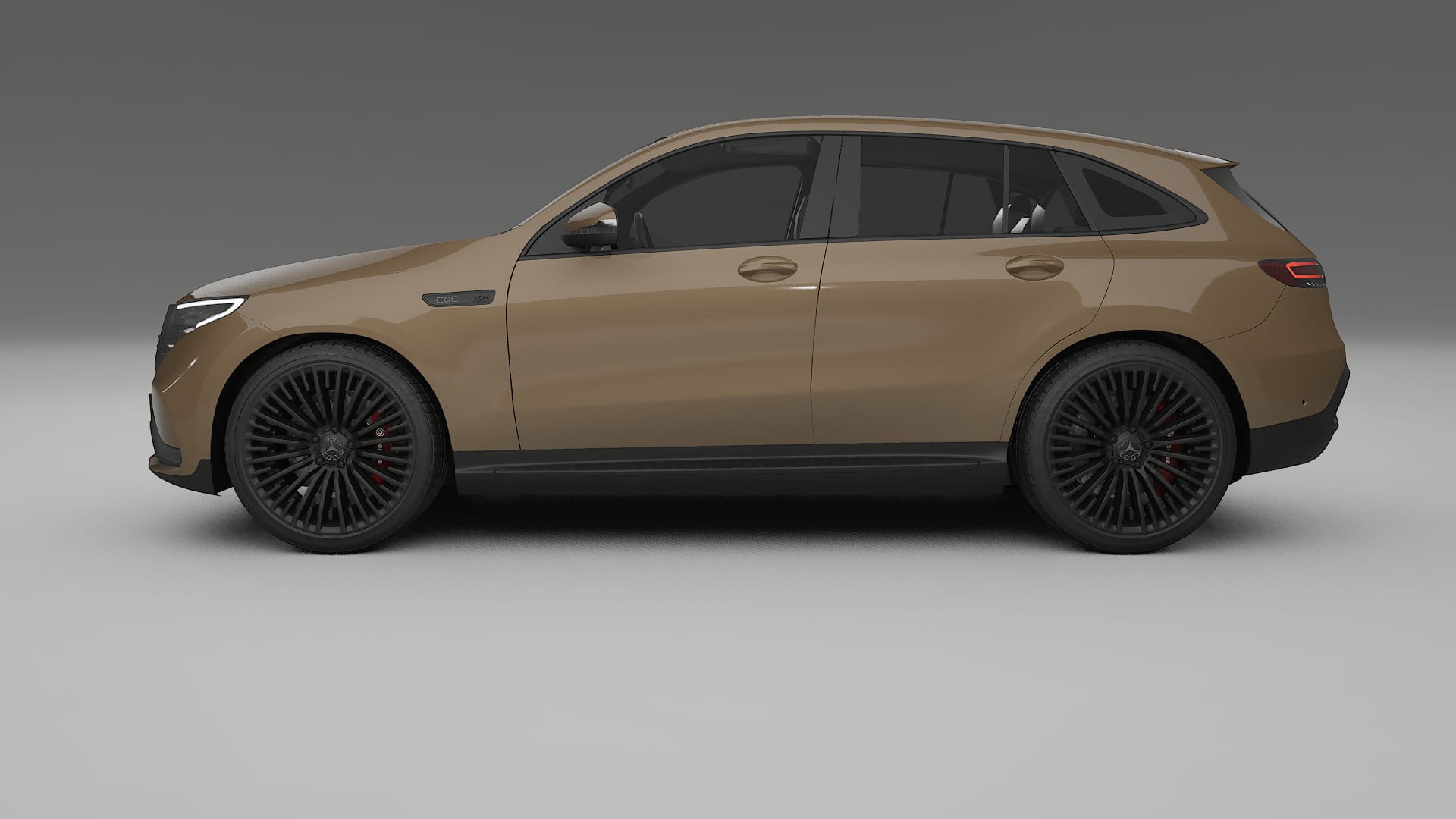 Mercedes EQC AMG TPU Lakbeschermingsfolie | SAHARA Kleurveranderende PPF – Volledig Voorgesneden Kit