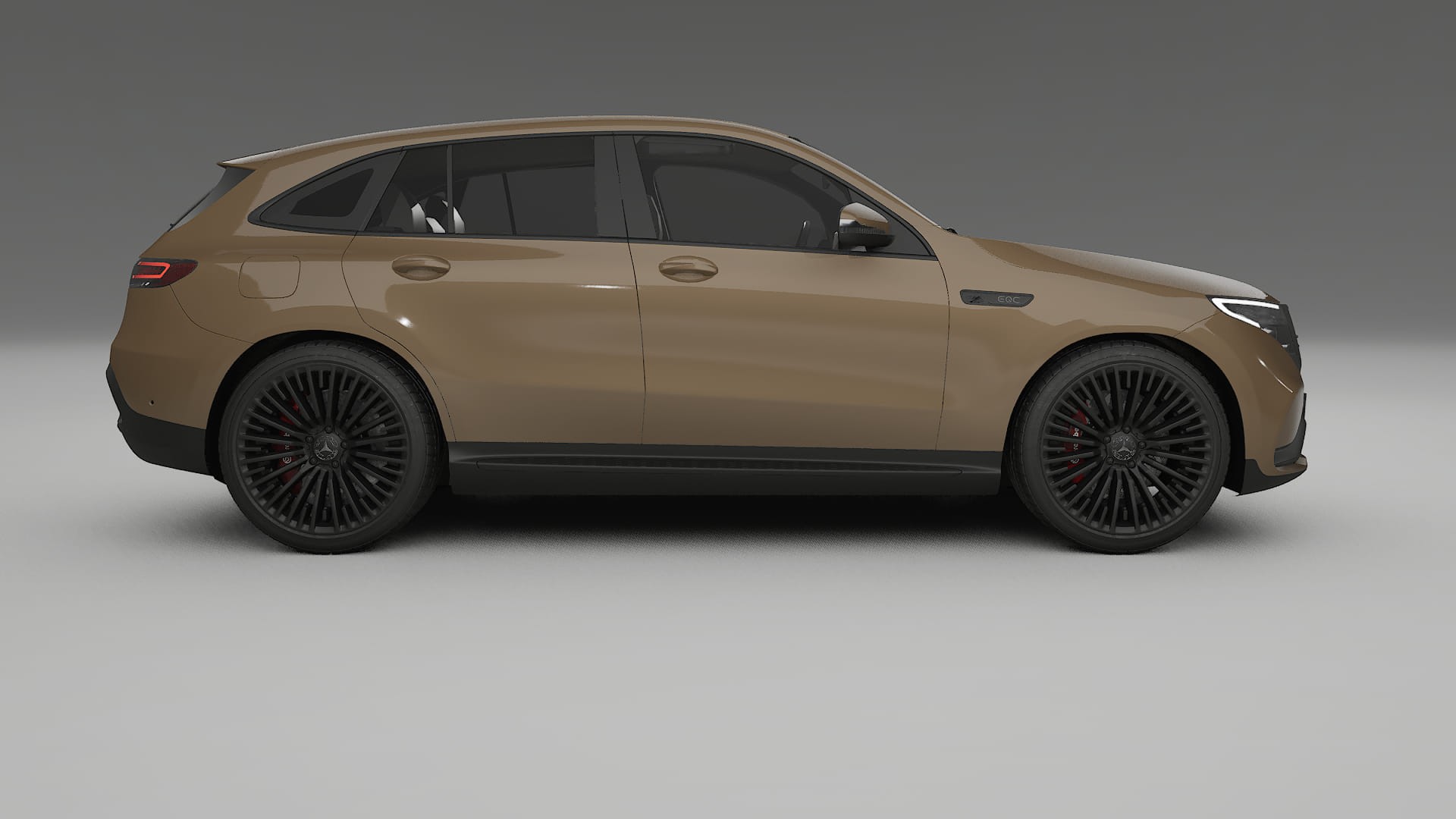 Mercedes EQC AMG TPU Lakbeschermingsfolie | SAHARA Kleurveranderende PPF – Volledig Voorgesneden Kit