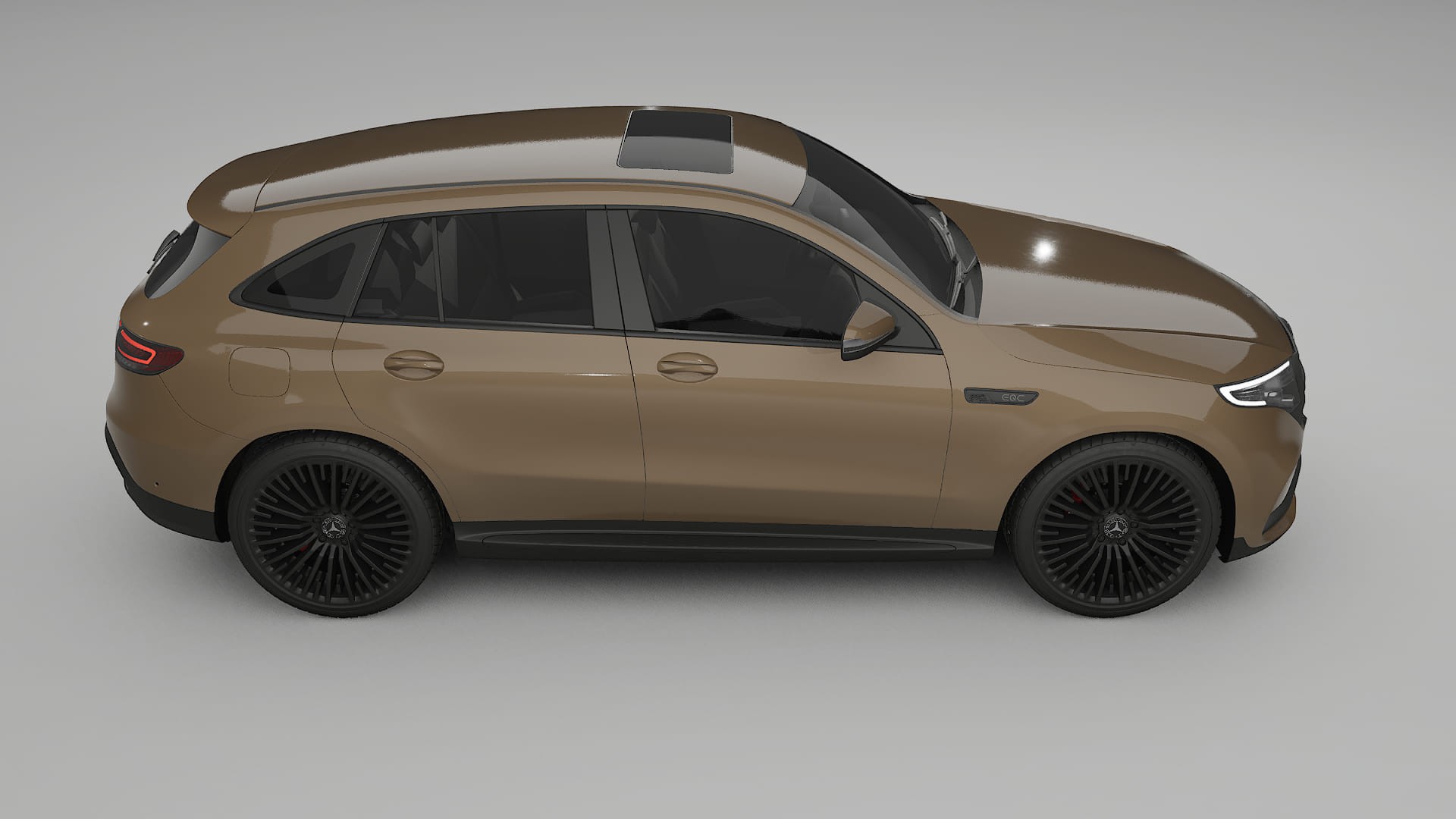 Mercedes EQC AMG TPU Lakbeschermingsfolie | SAHARA Kleurveranderende PPF – Volledig Voorgesneden Kit