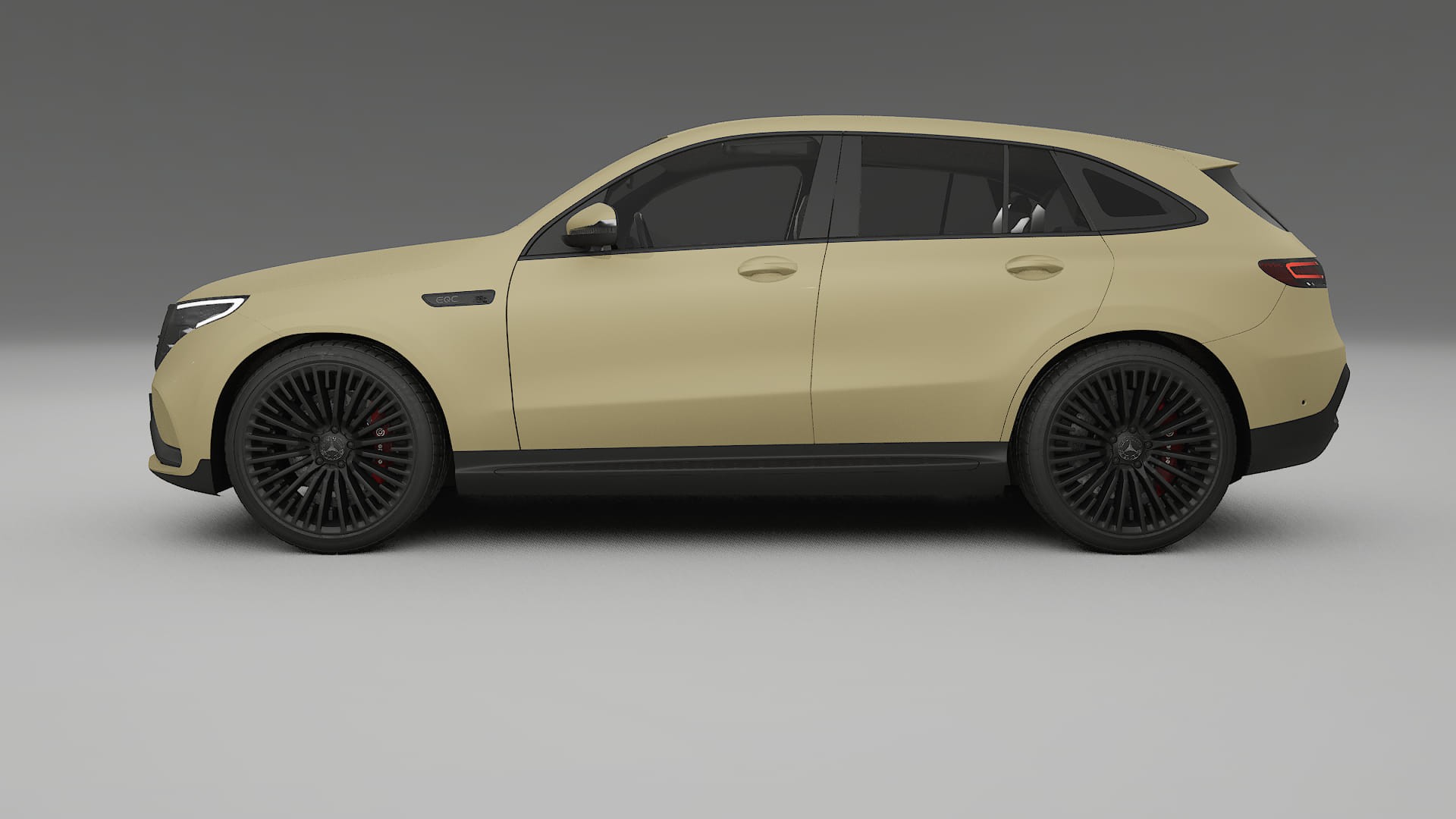 Mercedes EQC AMG TPU Lakbeschermingsfolie | SAND Kleurveranderende PPF – Volledig Voorgesneden Kit