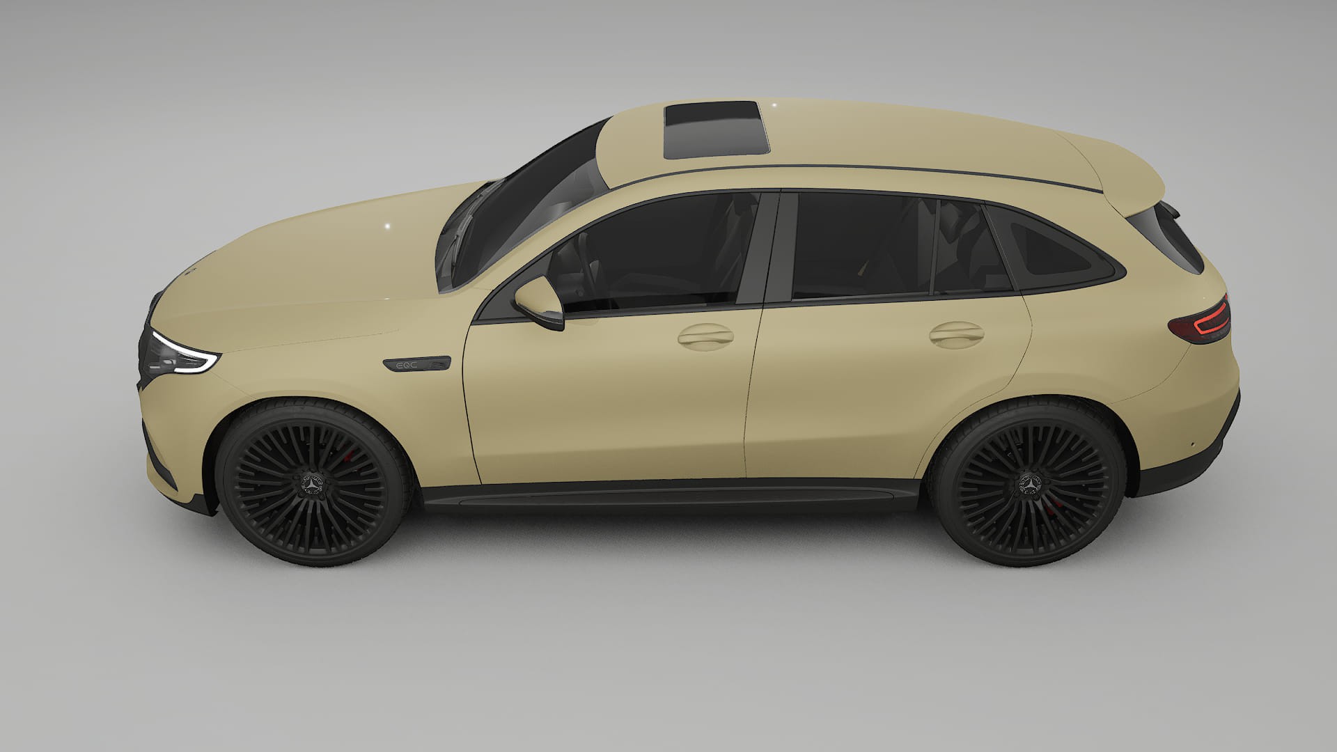Mercedes EQC AMG TPU Lakbeschermingsfolie | SAND Kleurveranderende PPF – Volledig Voorgesneden Kit