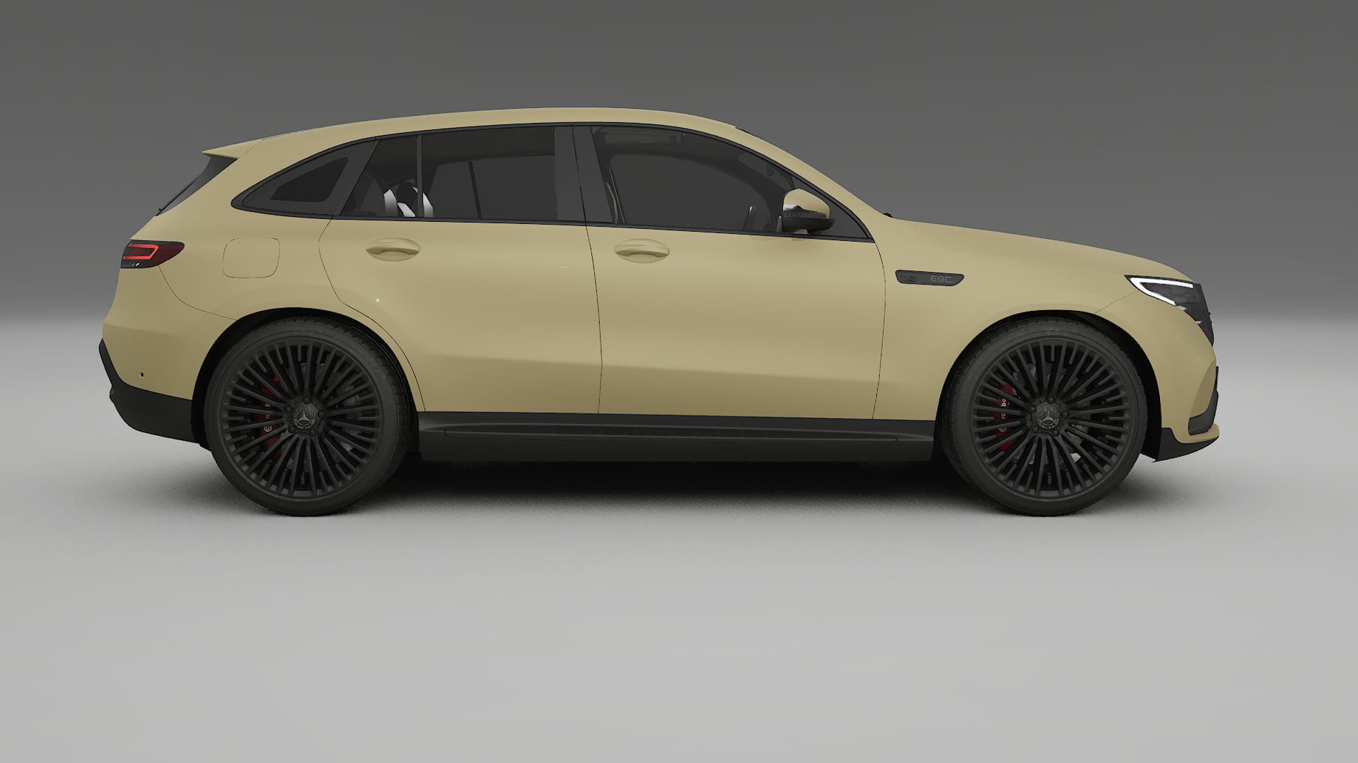 Mercedes EQC AMG TPU Lakbeschermingsfolie | SAND Kleurveranderende PPF – Volledig Voorgesneden Kit