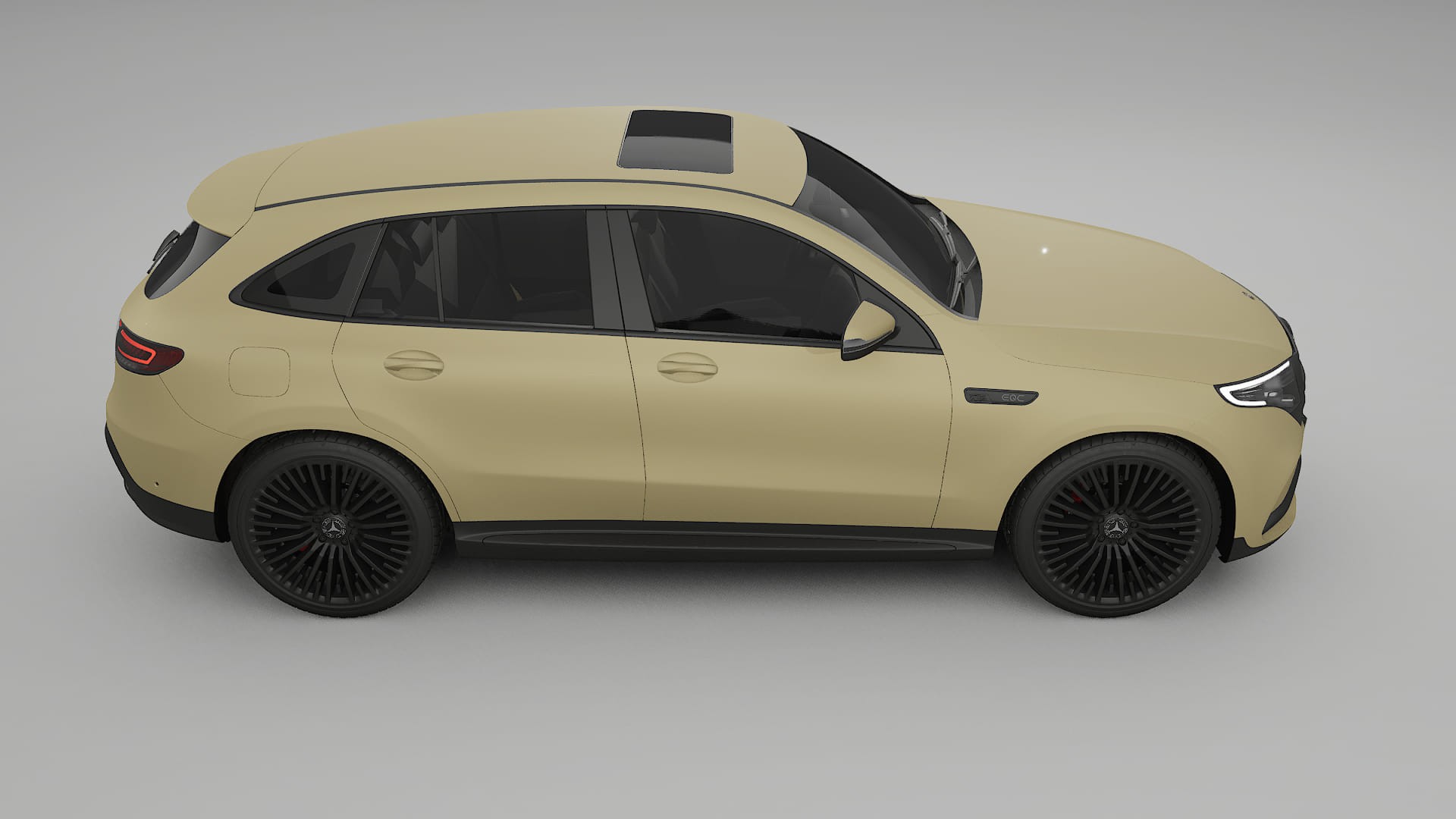 Mercedes EQC AMG TPU Lakbeschermingsfolie | SAND Kleurveranderende PPF – Volledig Voorgesneden Kit
