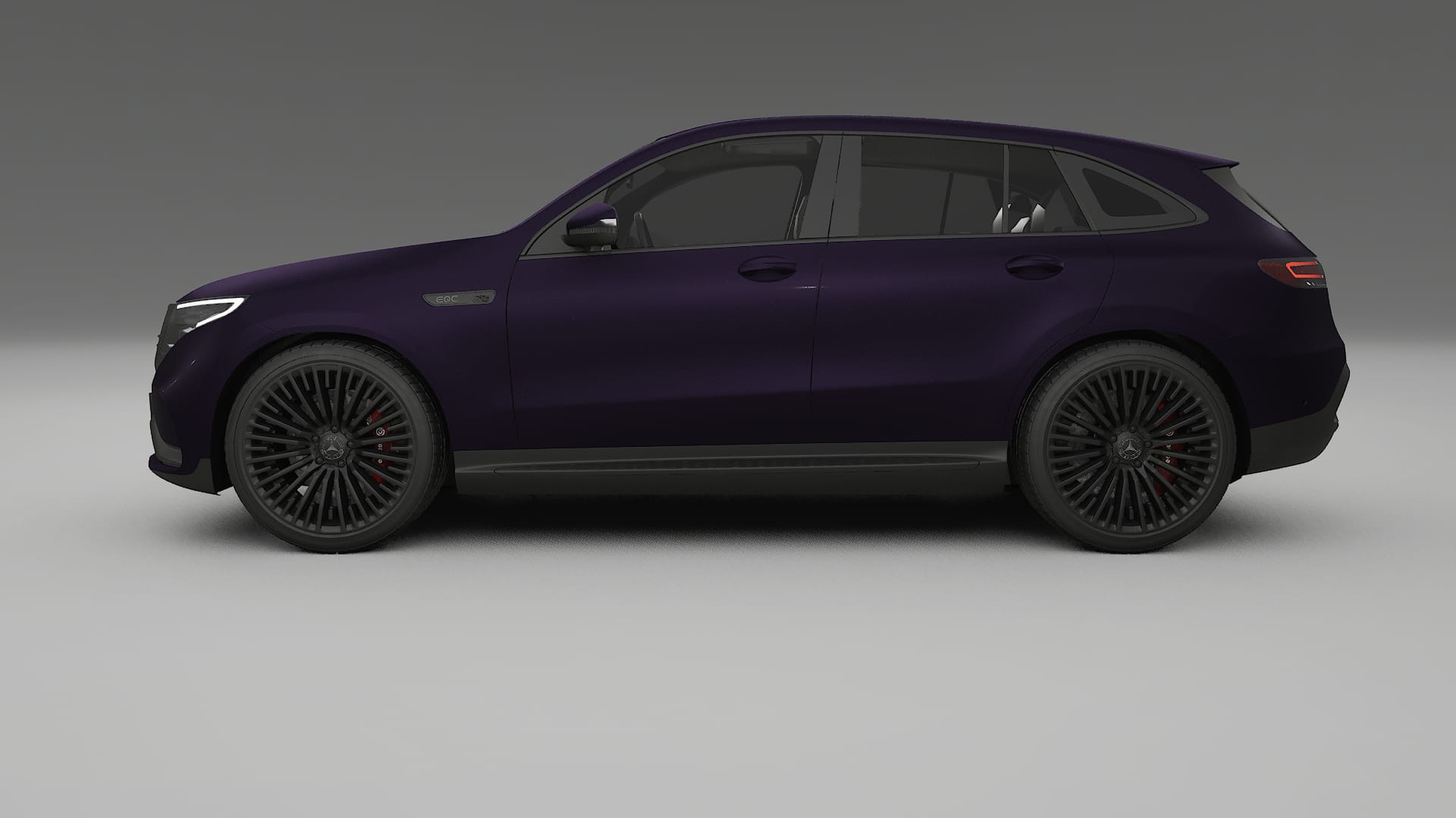 Mercedes EQC AMG TPU Lakbeschermingsfolie | VIOLET Kleurveranderende PPF – Volledig Voorgesneden Kit