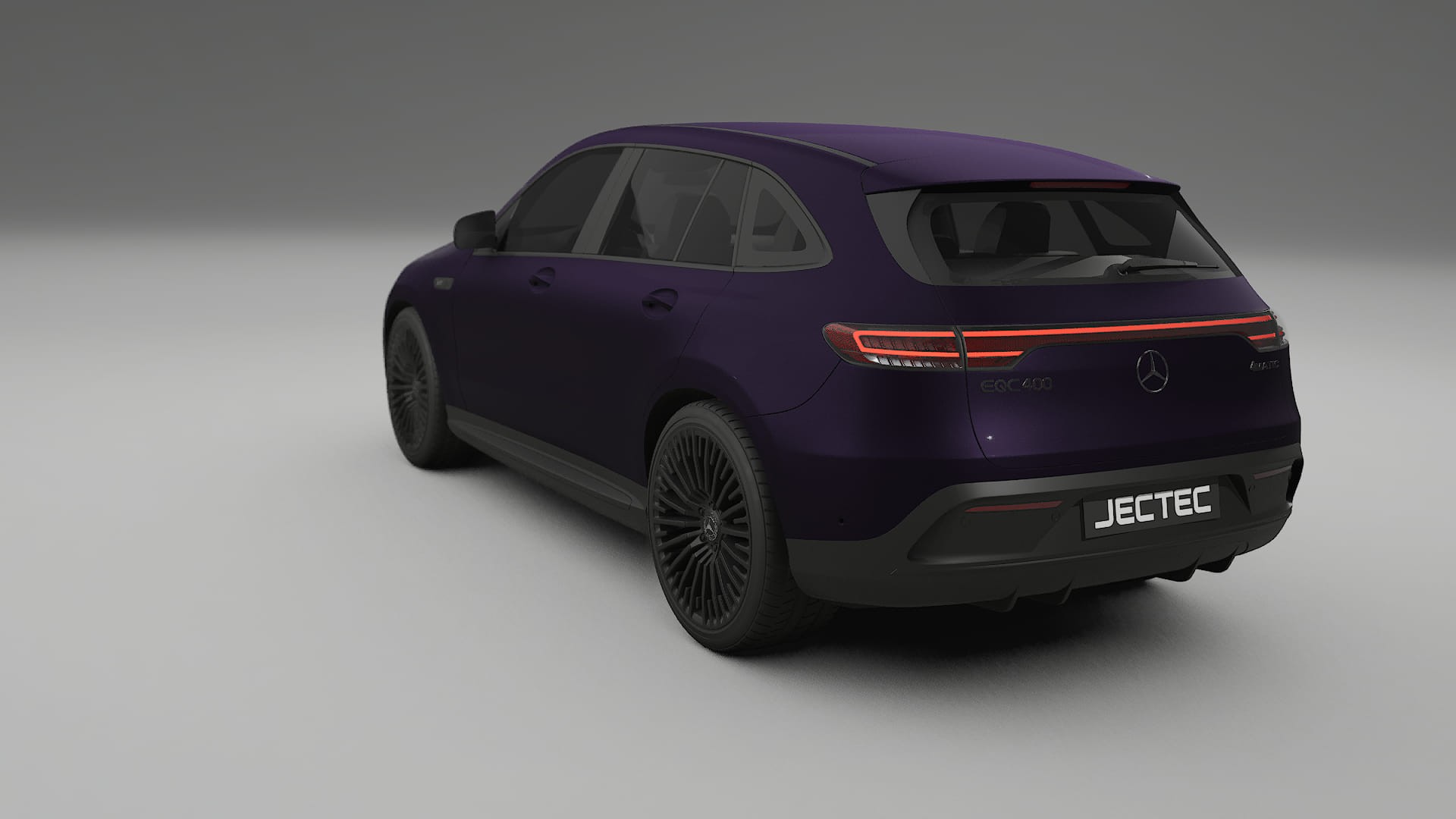 Mercedes EQC AMG TPU Lakbeschermingsfolie | VIOLET Kleurveranderende PPF – Volledig Voorgesneden Kit