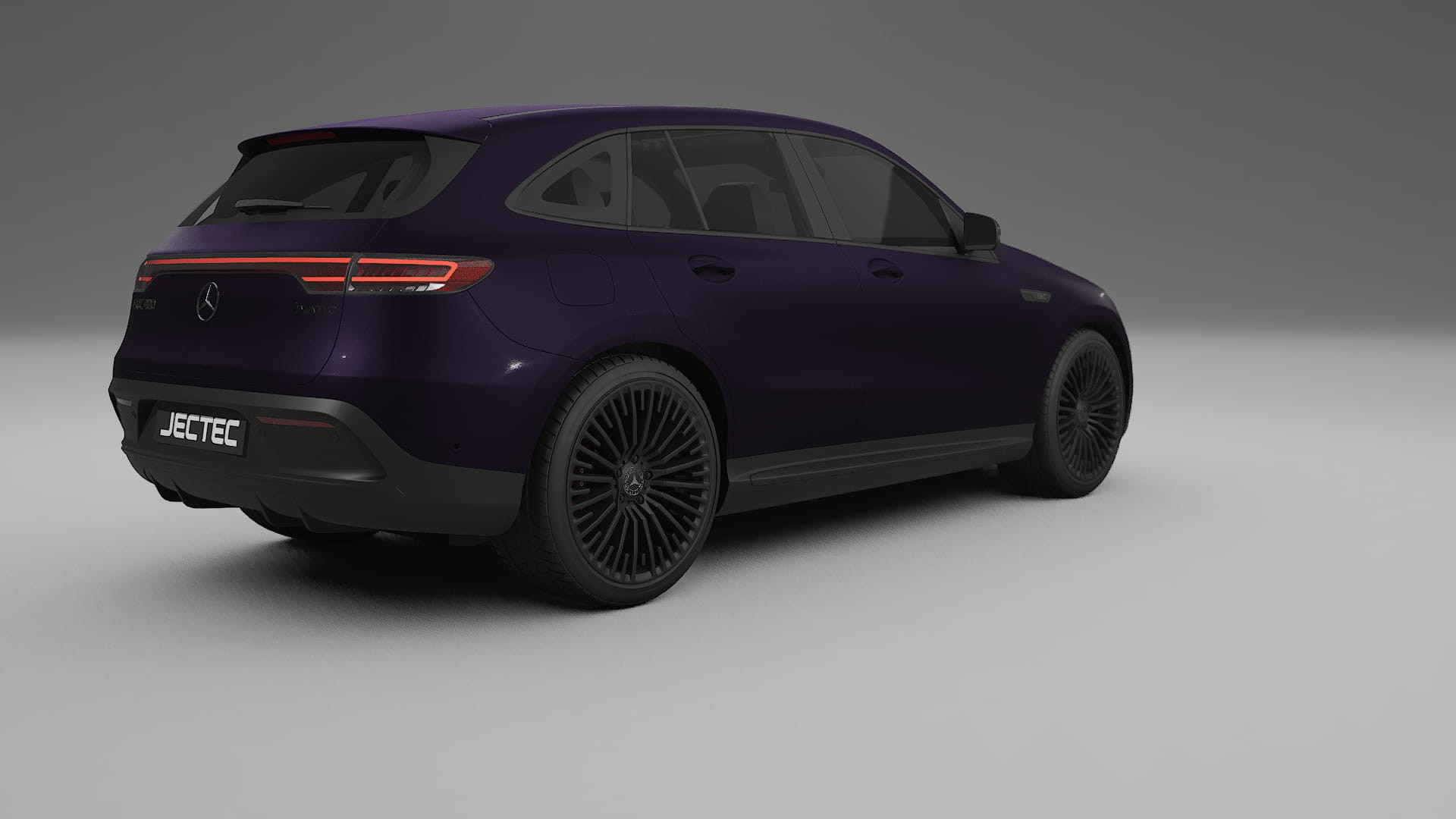 Mercedes EQC AMG TPU Lakbeschermingsfolie | VIOLET Kleurveranderende PPF – Volledig Voorgesneden Kit