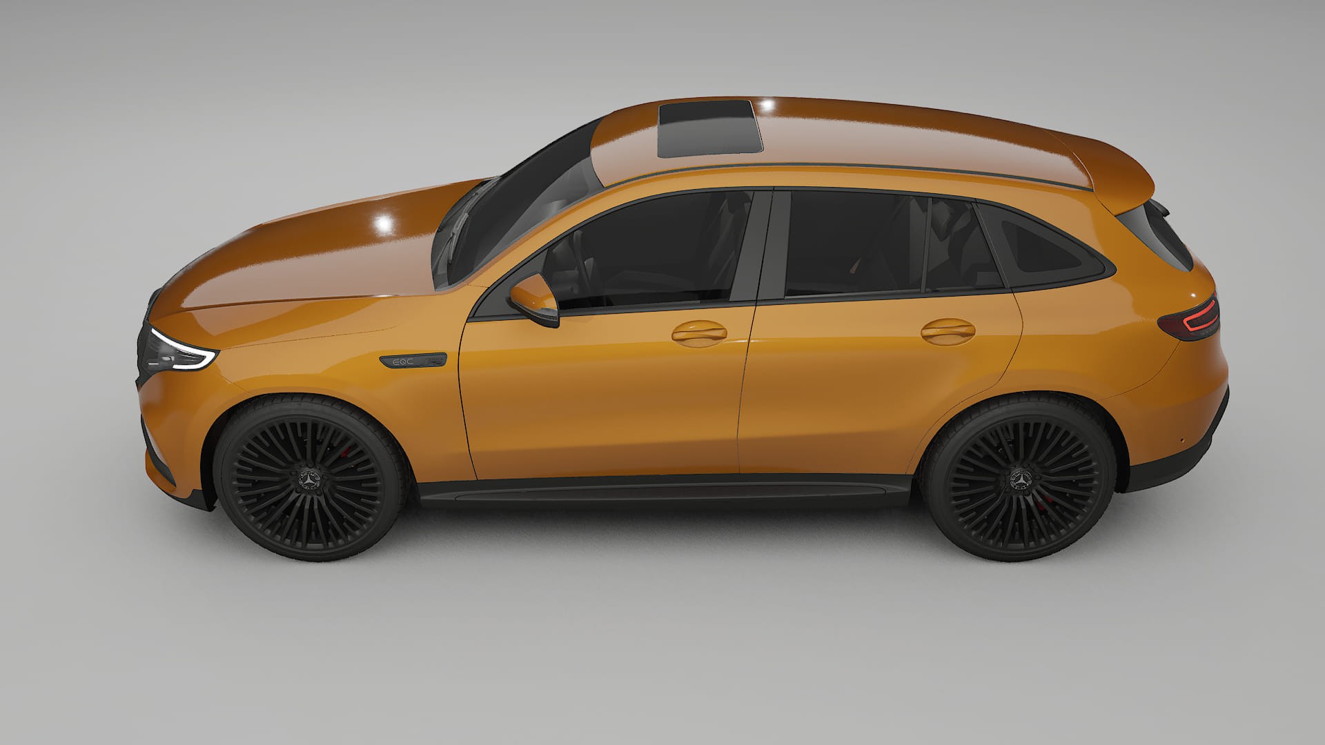 Mercedes EQC AMG TPU Lakbeschermingsfolie | DAISY Kleurveranderende PPF – Volledig Voorgesneden Kit