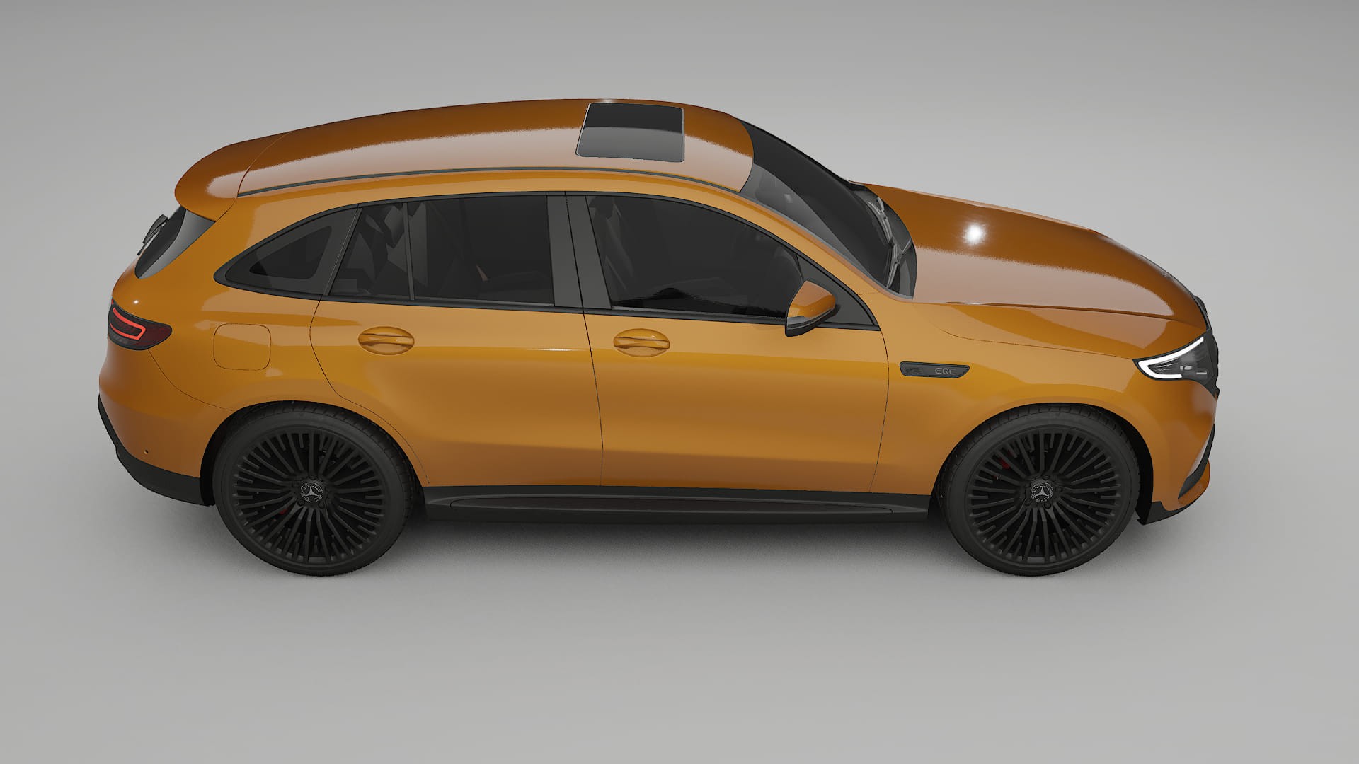 Mercedes EQC AMG TPU Lakbeschermingsfolie | DAISY Kleurveranderende PPF – Volledig Voorgesneden Kit
