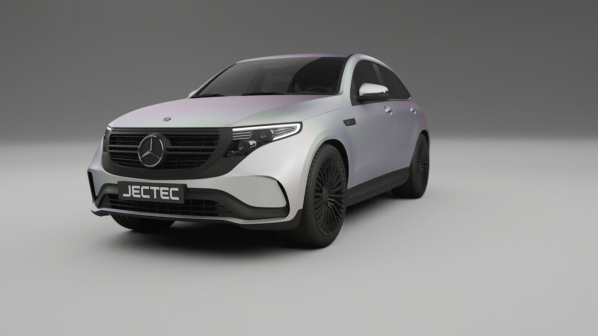 Mercedes EQC AMG TPU Lakbeschermingsfolie | NEBULA Kleurveranderende PPF – Volledig Voorgesneden Kit
