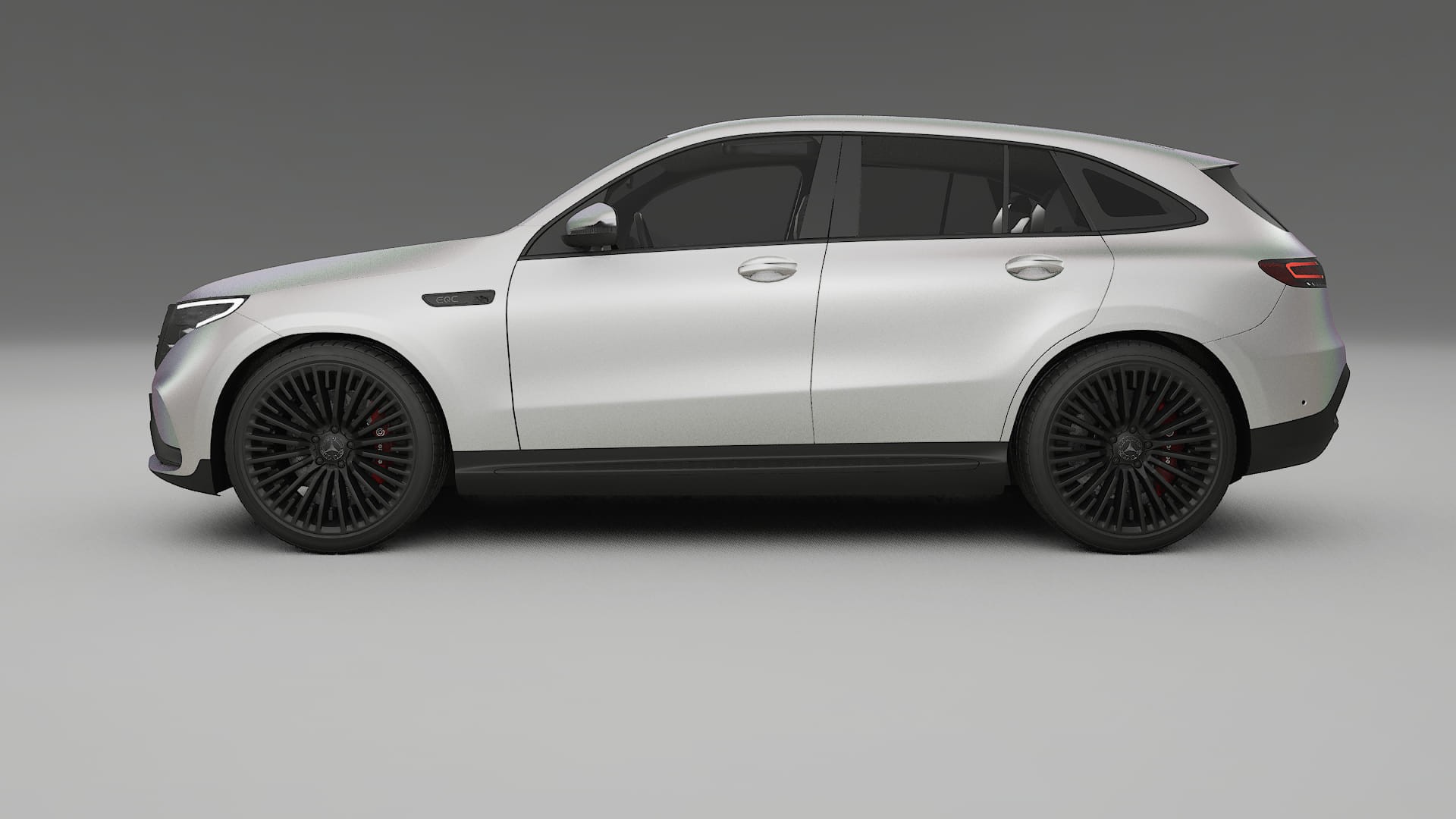 Mercedes EQC AMG TPU Lakbeschermingsfolie | NEBULA Kleurveranderende PPF – Volledig Voorgesneden Kit