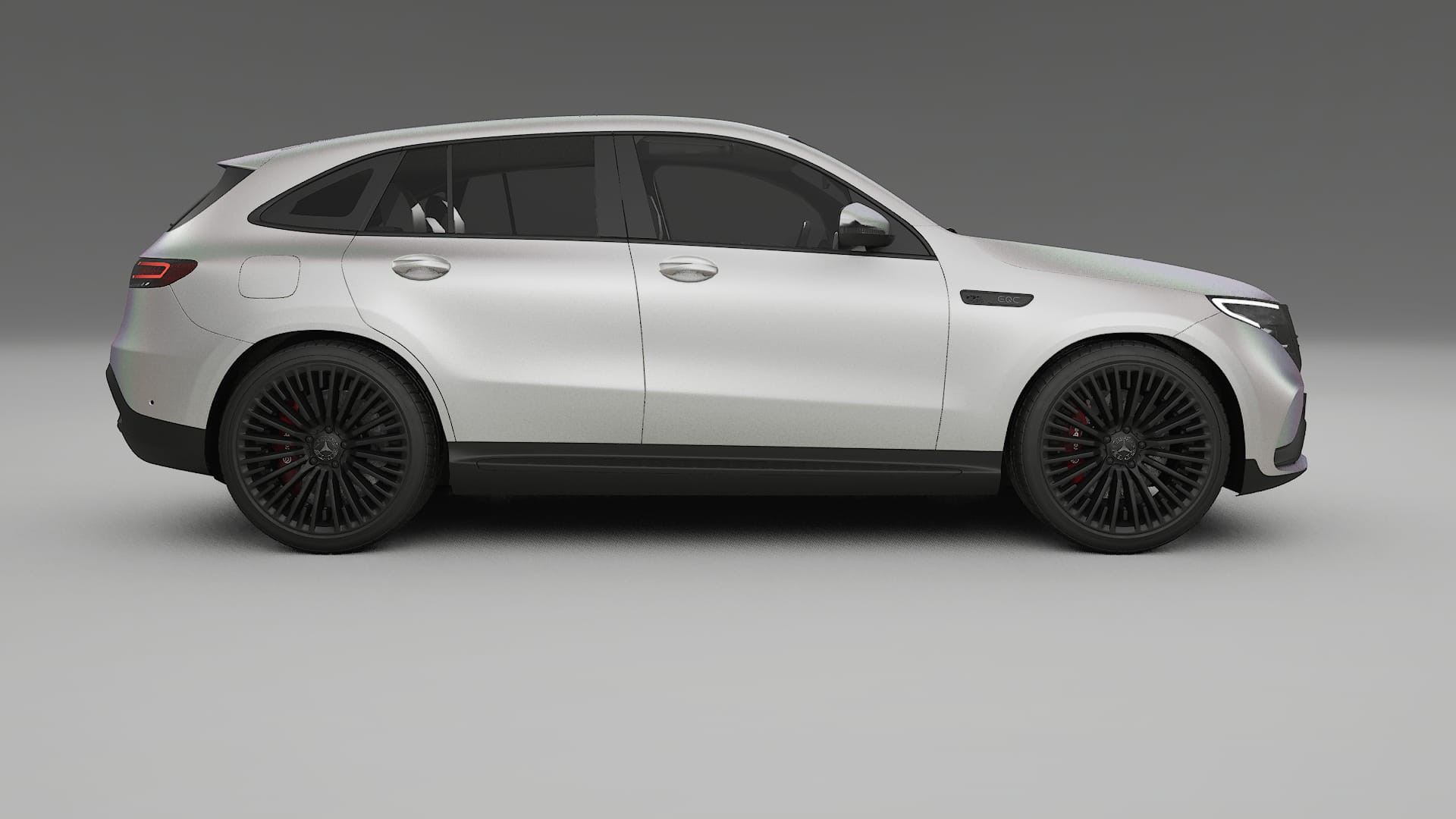 Mercedes EQC AMG TPU Lakbeschermingsfolie | NEBULA Kleurveranderende PPF – Volledig Voorgesneden Kit