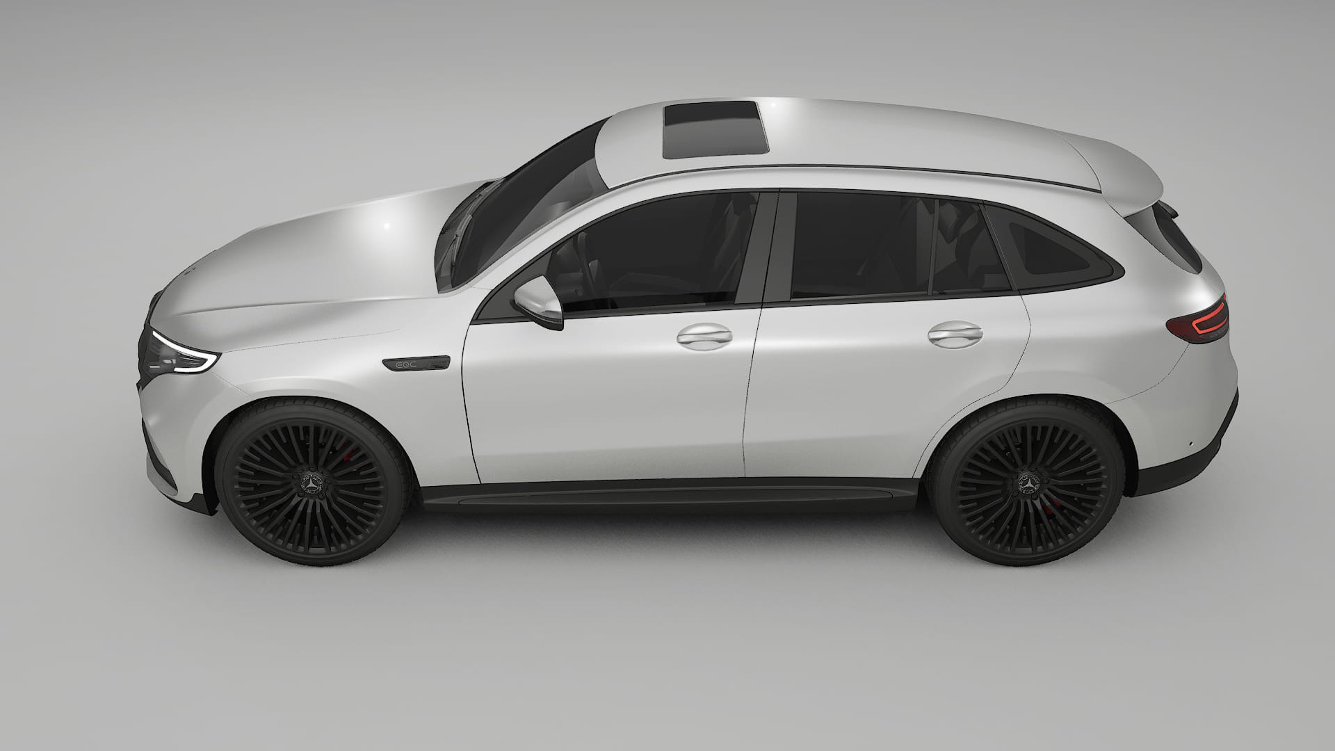 Mercedes EQC AMG TPU Lakbeschermingsfolie | OPAL Kleurveranderende PPF – Volledig Voorgesneden Kit