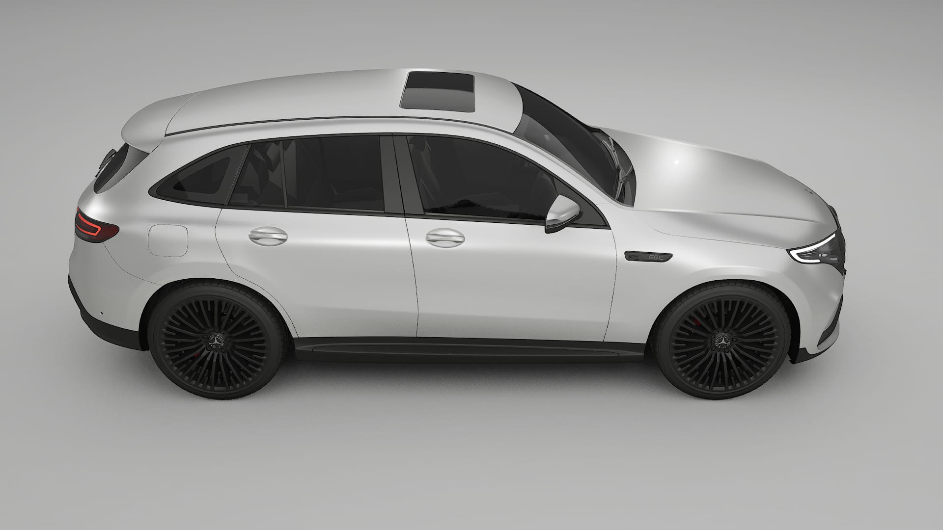 Mercedes EQC AMG TPU Lakbeschermingsfolie | OPAL Kleurveranderende PPF – Volledig Voorgesneden Kit