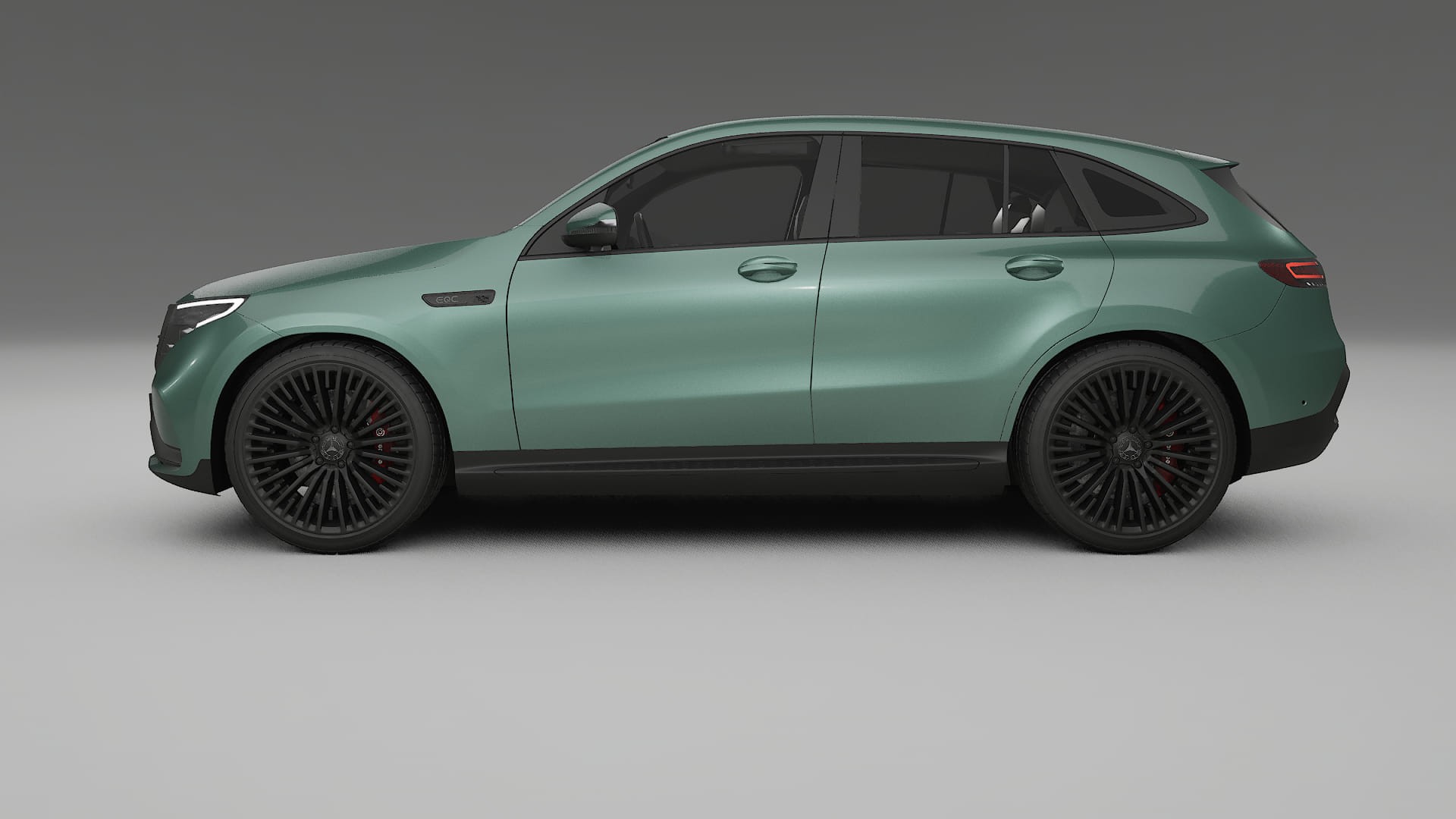 Mercedes EQC AMG TPU Lakbeschermingsfolie | EVERGREEN Kleurveranderende PPF – Volledig Voorgesneden Kit